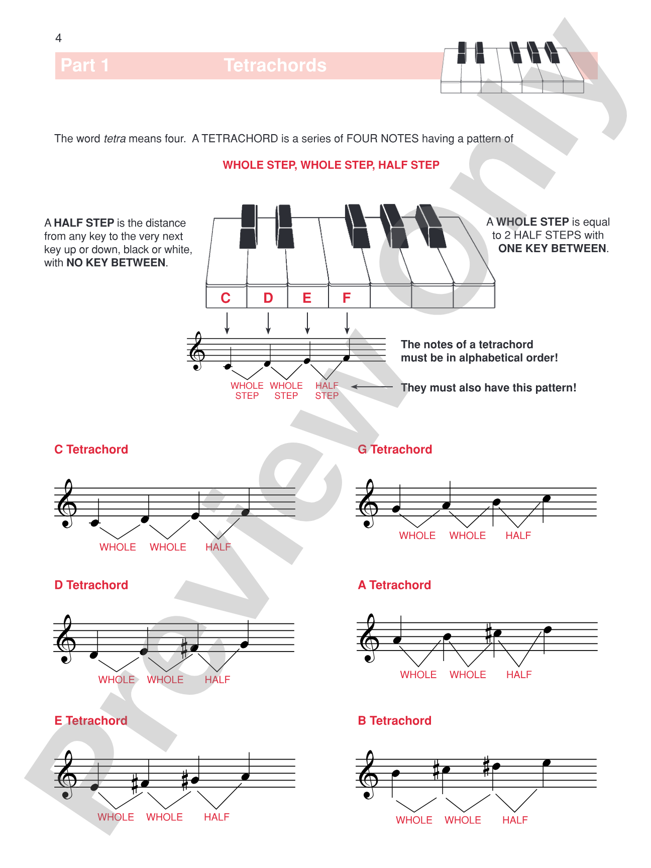 The Complete Book of Scales, Chords, Arpeggios & Cadences: Includes All the Major, Minor (Natural, Harmonic, Melodic) & Chromatic Scales -- Plus Additional Instructions on Music Fundamentals: Piano