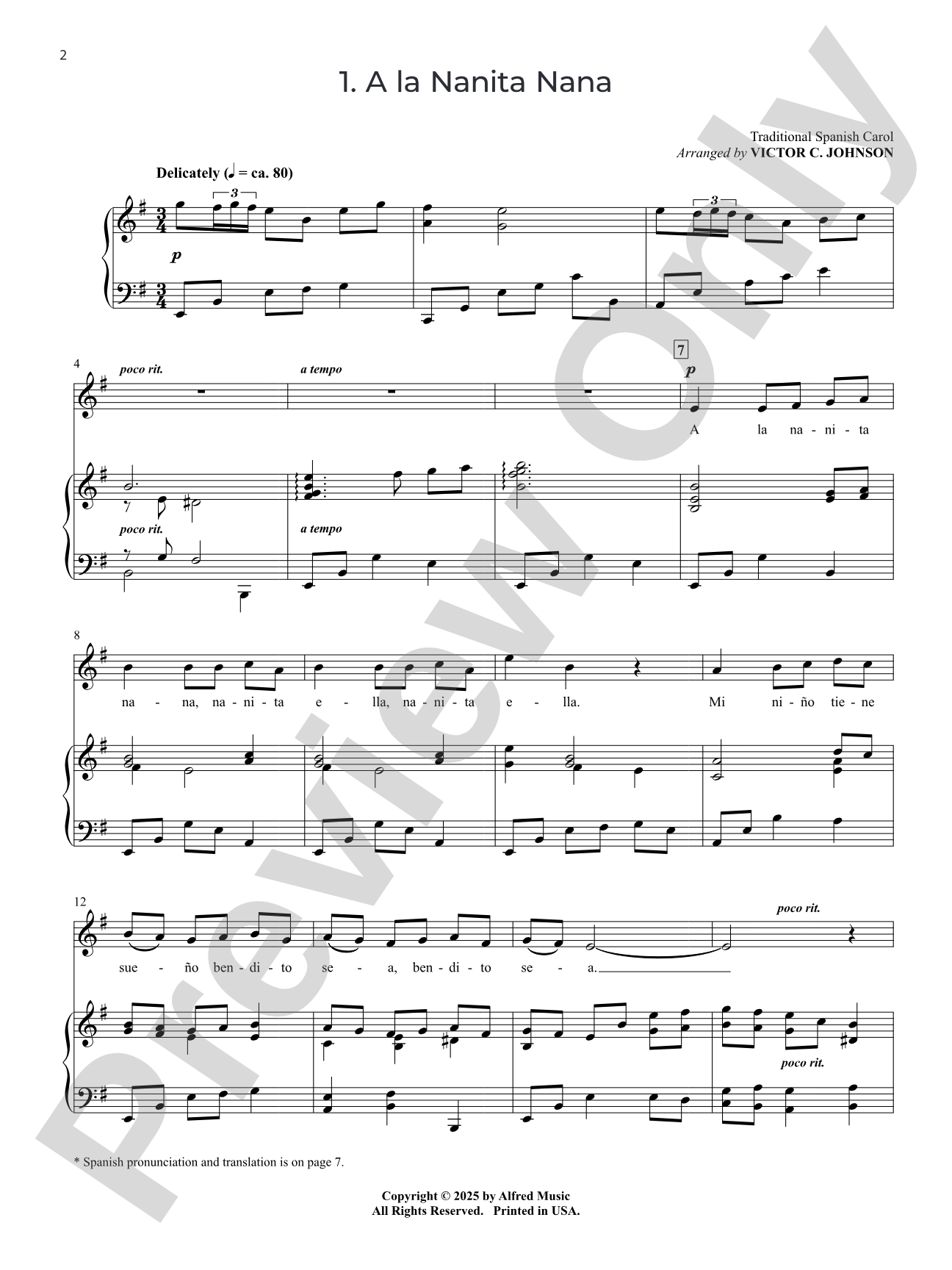 The Victor Johnson Collection: Folk Songs, Spirituals, and Poetic Settings for Solo Voice and Piano: Medium High Vocal Book