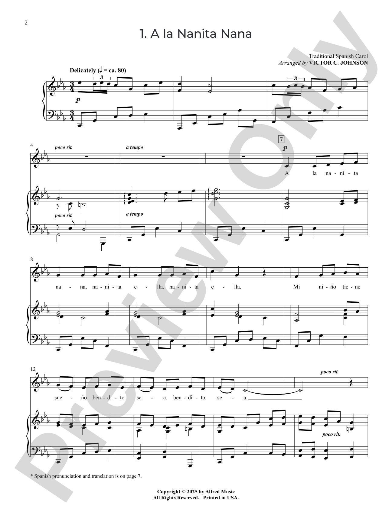 The Victor Johnson Collection: Folk Songs, Spirituals, and Poetic Settings for Solo Voice and Piano: Medium Low Vocal Book