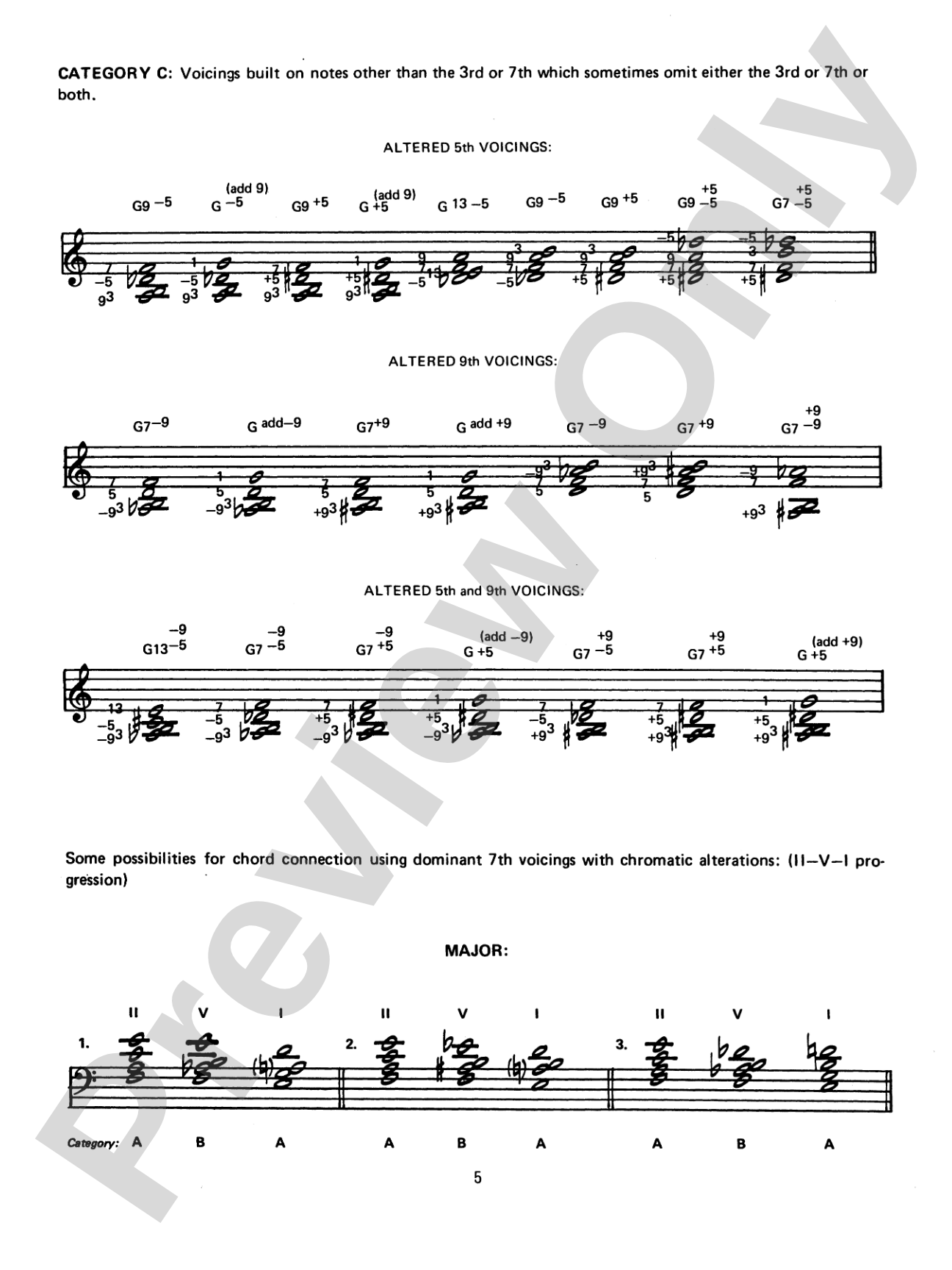 Jazz/Rock Voicings for the Contemporary Keyboard Player: Piano