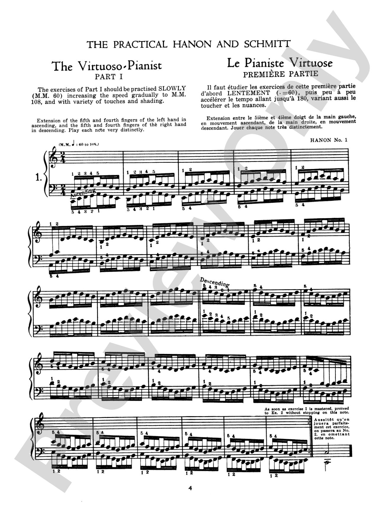 Practical Hanon and Schmitt: 40 Exercises from Hanon * 40 Exercises from Schmitt: Piano