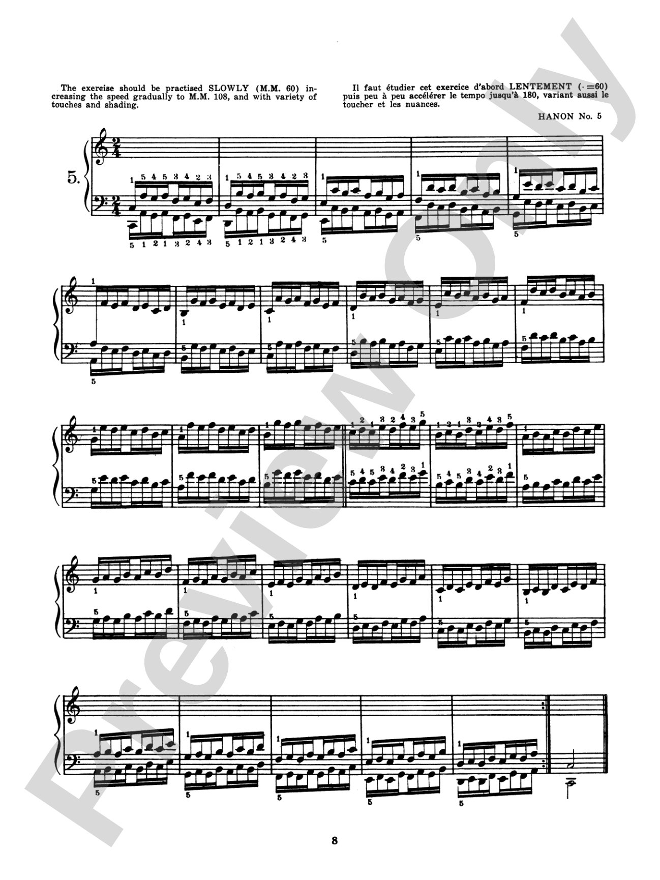Practical Hanon and Schmitt: 40 Exercises from Hanon * 40 Exercises from Schmitt: Piano