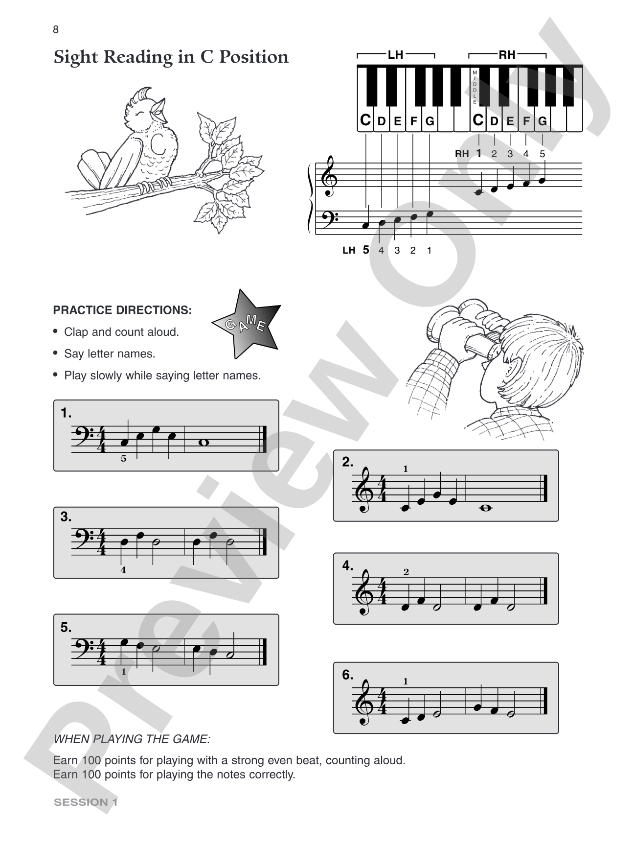 Piano Camp, Book 1: Five Sessions of Musical Activities for the Early Elementary Piano Student: Piano