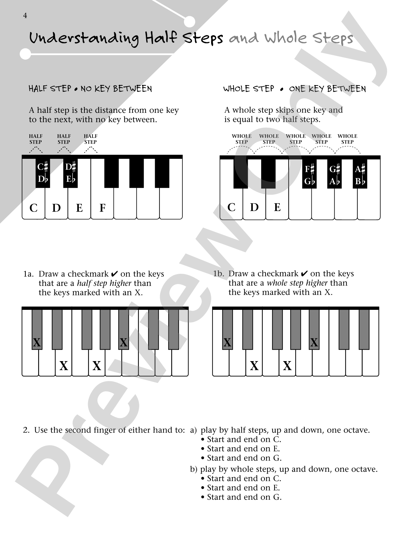 Major Scale Picture Workbook: A Fun Approach to Learning Major Scales: Piano
