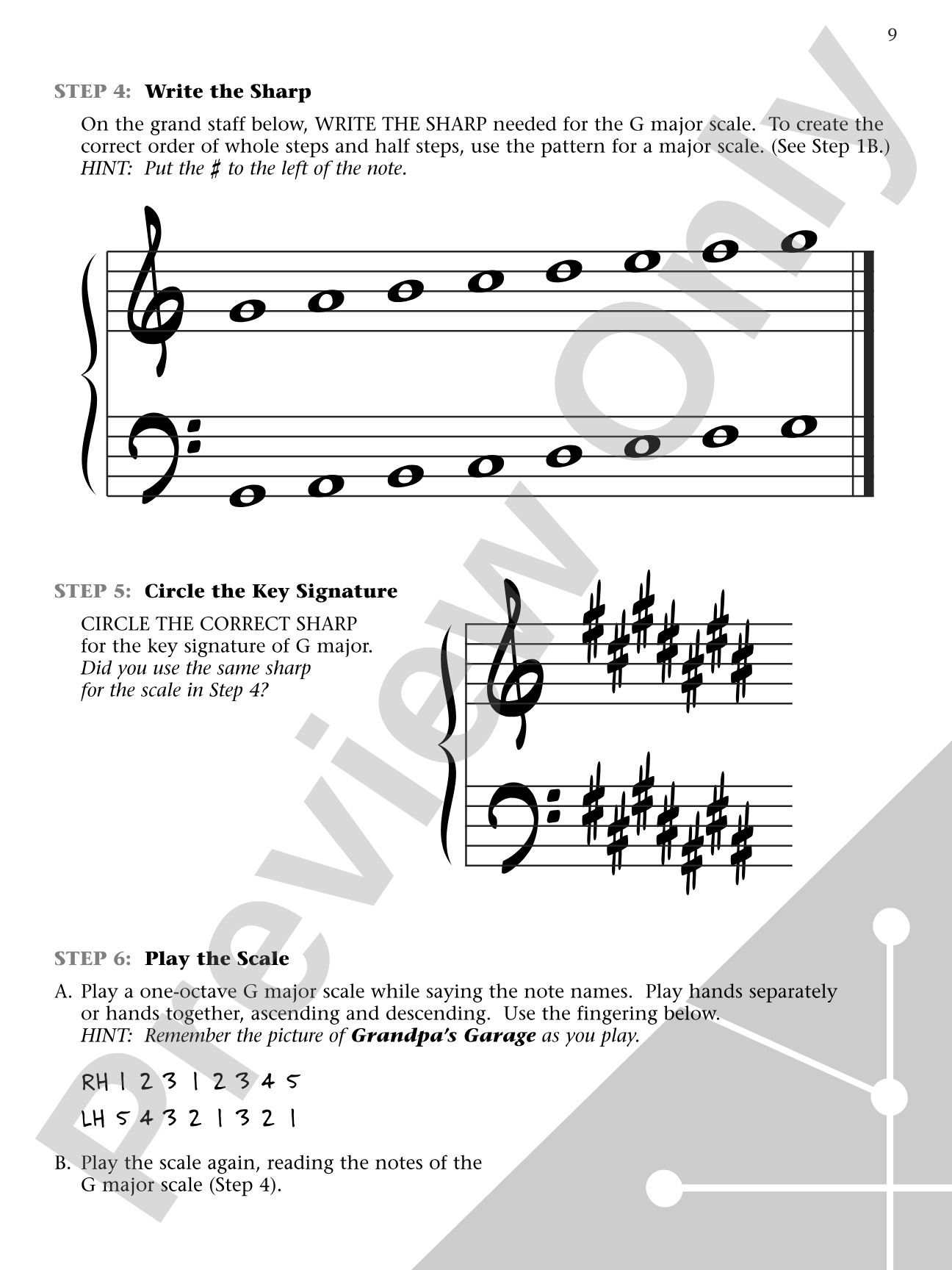 Major Scale Picture Workbook: A Fun Approach to Learning Major Scales: Piano