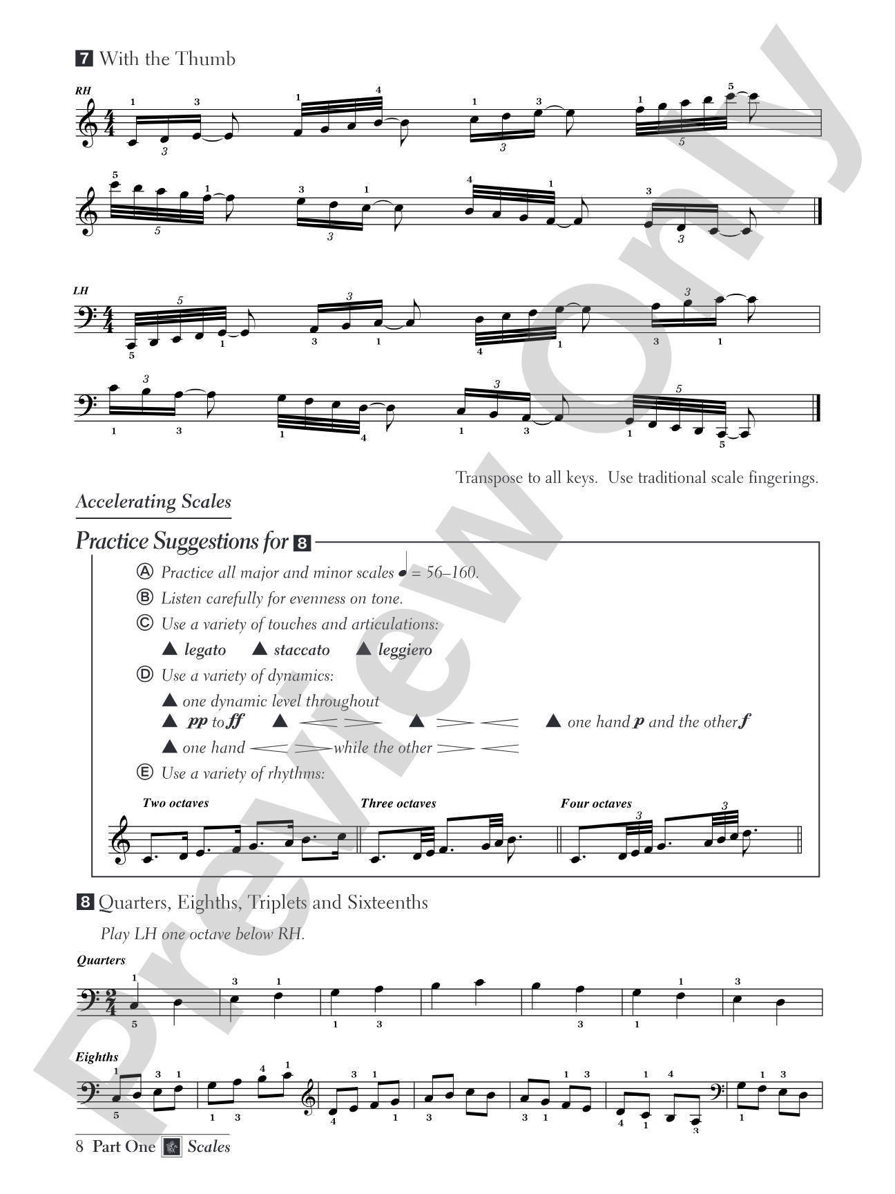 Technique for the Advancing Pianist: An Essential Collection of Progressive Exercises and Etudes: Piano