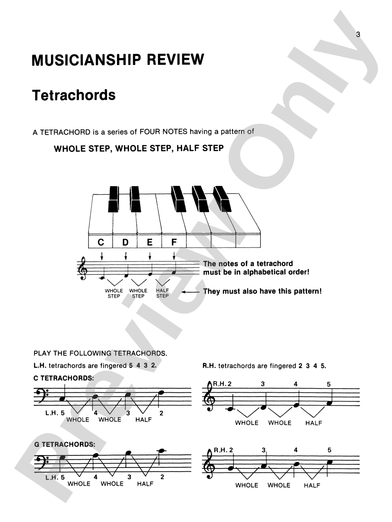 Alfred's Basic Piano Library Musicianship Book Two: Intermediate Musicianship: All the Scales, Chords, Arpeggios, and Cadences Generally Required for Student Auditions... Plus Additional Enrichment Options: Piano