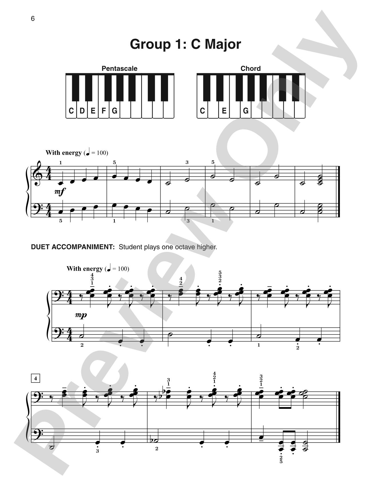 Pentascale Pro, Book 1: An Introduction to Major and Minor 5-Finger Patterns: Piano
