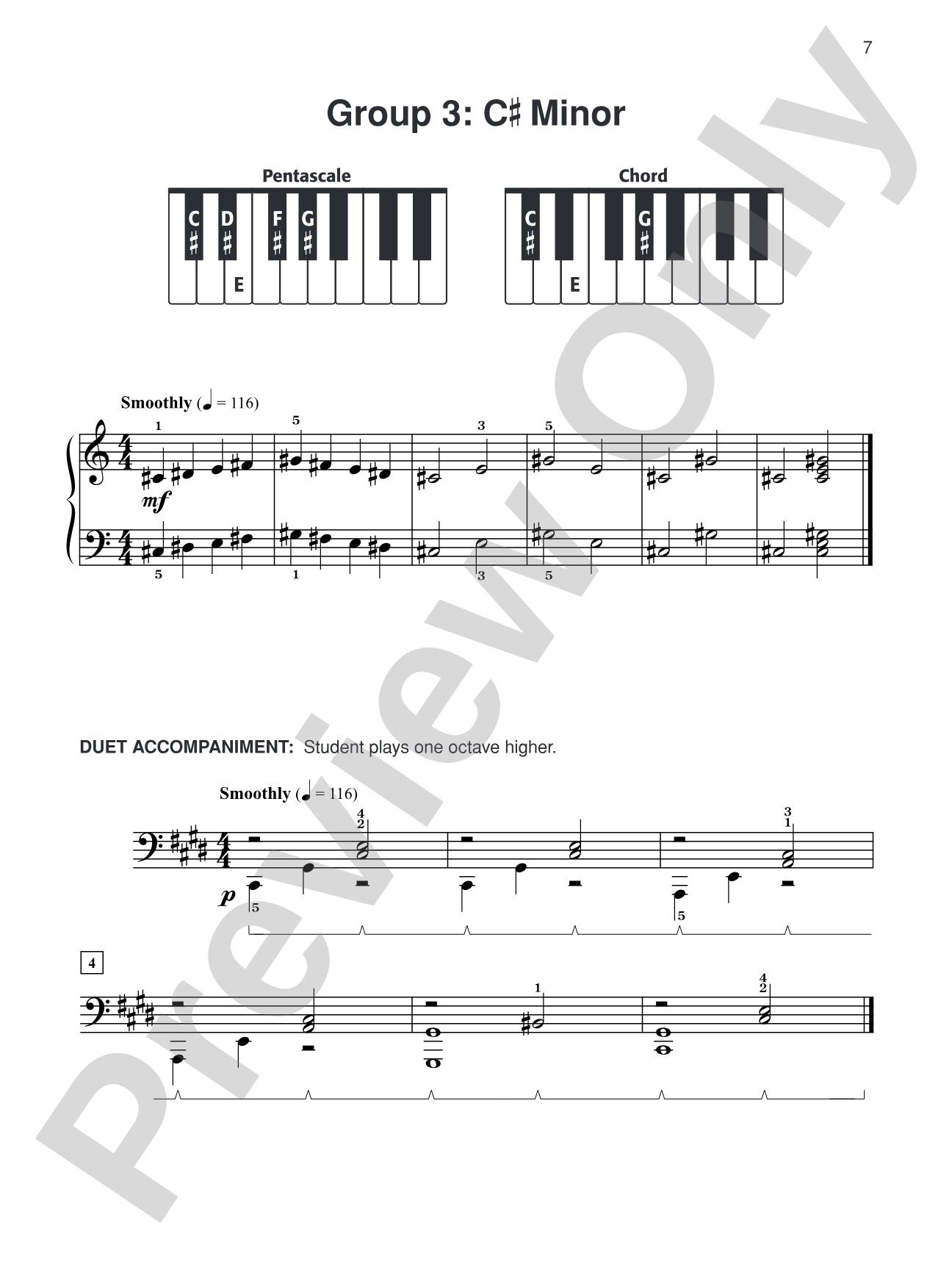 Pentascale Pro, Book 2: An Introduction to Major and Minor 5-Finger Patterns: Piano