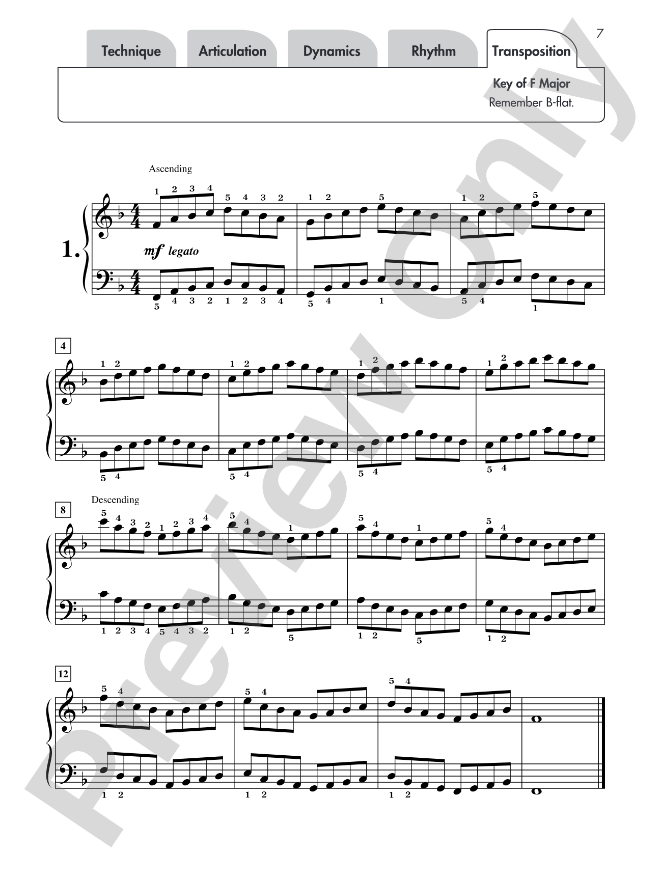 Hanon for Students, Book 1: 6 Varied Exercises from <i>The Virtuoso Pianist</i> for Late Elementary Pianists: Piano