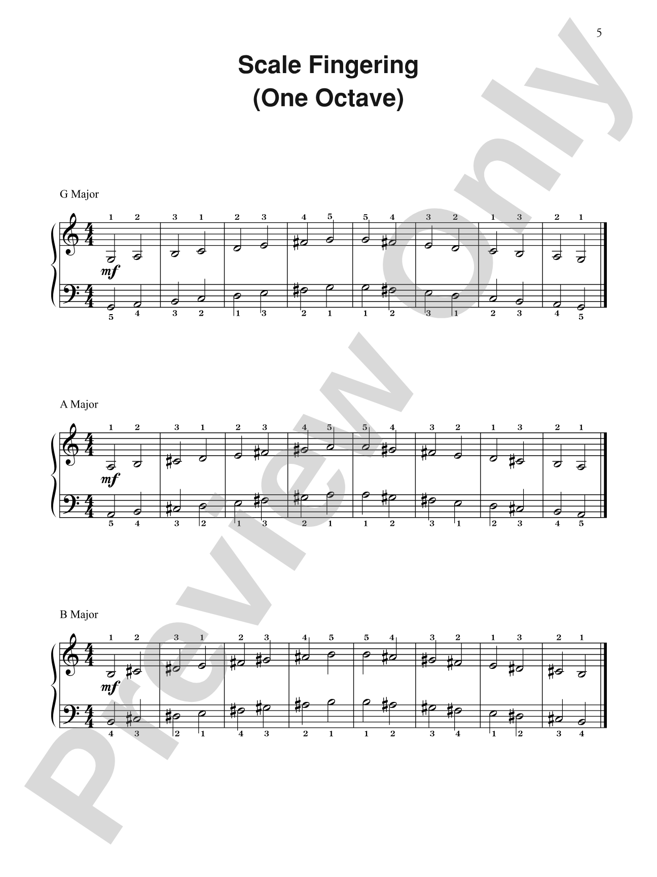 Major Scale Pro, Book 1: An Introduction to Major Scales Beginning on White Keys: Piano