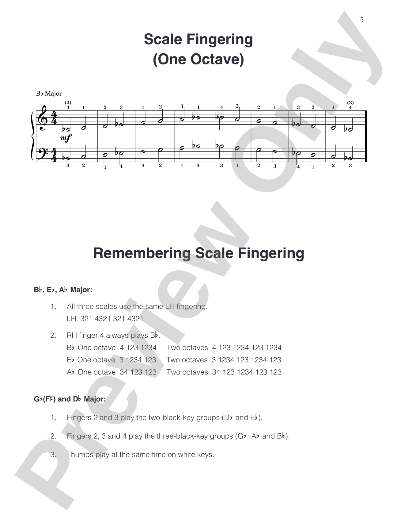 Major Scale Pro, Book 2: An Introduction to Major Scales Beginning on Black Keys