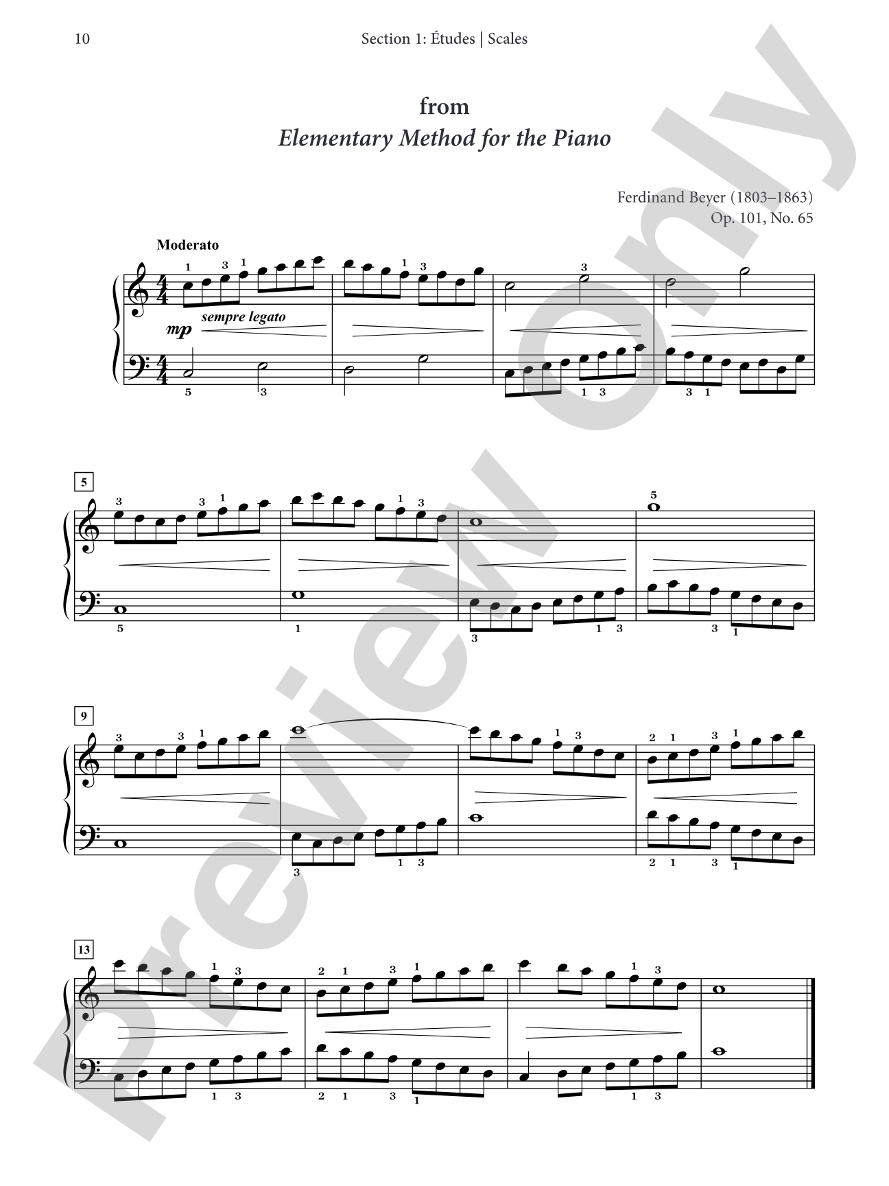 Piano Studies for Technical Development, Volume 1: A Comprehensive Anthology of Études, Exercises, Scales, Arpeggios, and Cadences: Piano