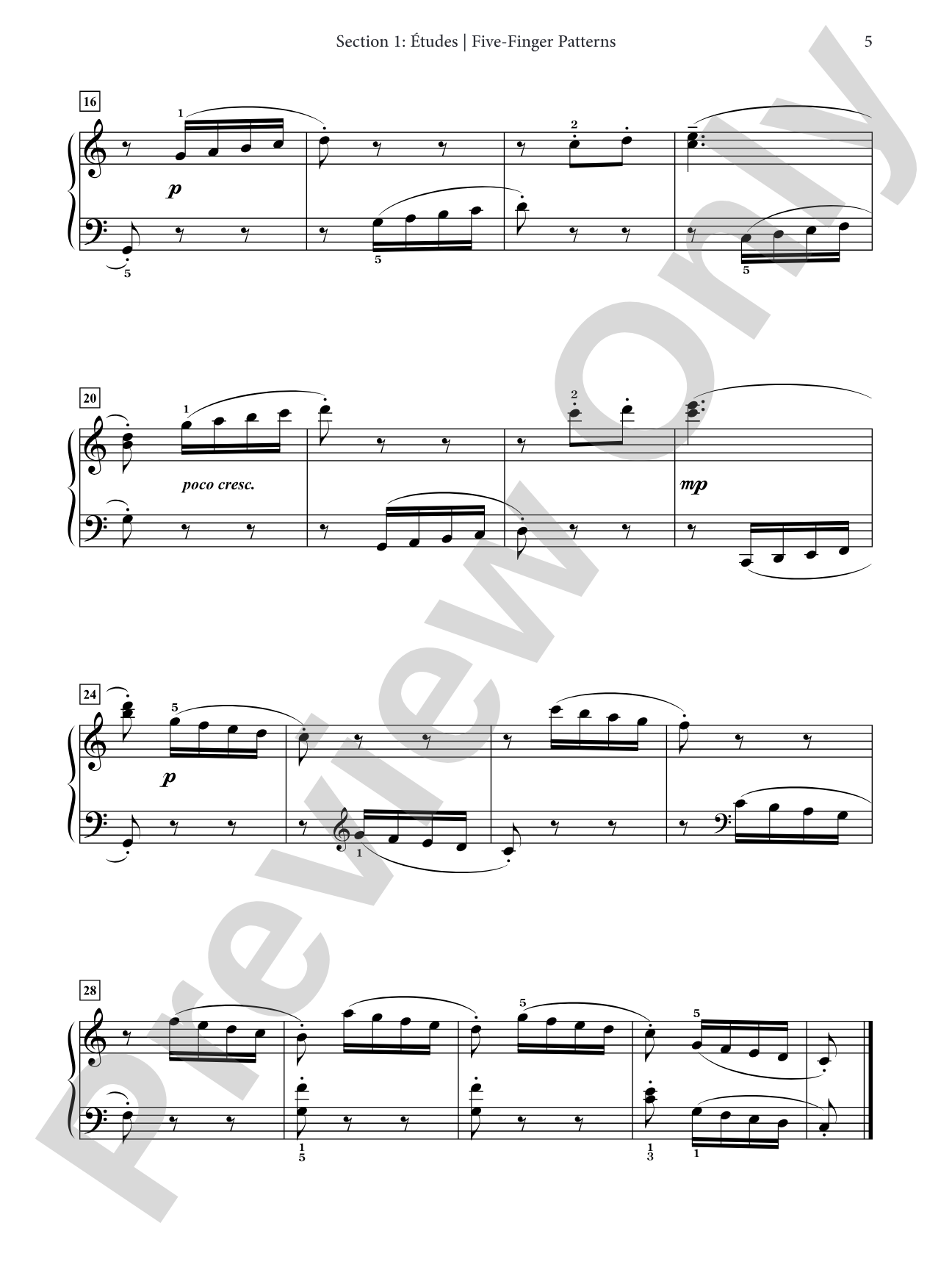 Piano Studies for Technical Development, Volume 1: A Comprehensive Anthology of Études, Exercises, Scales, Arpeggios, and Cadences: Piano