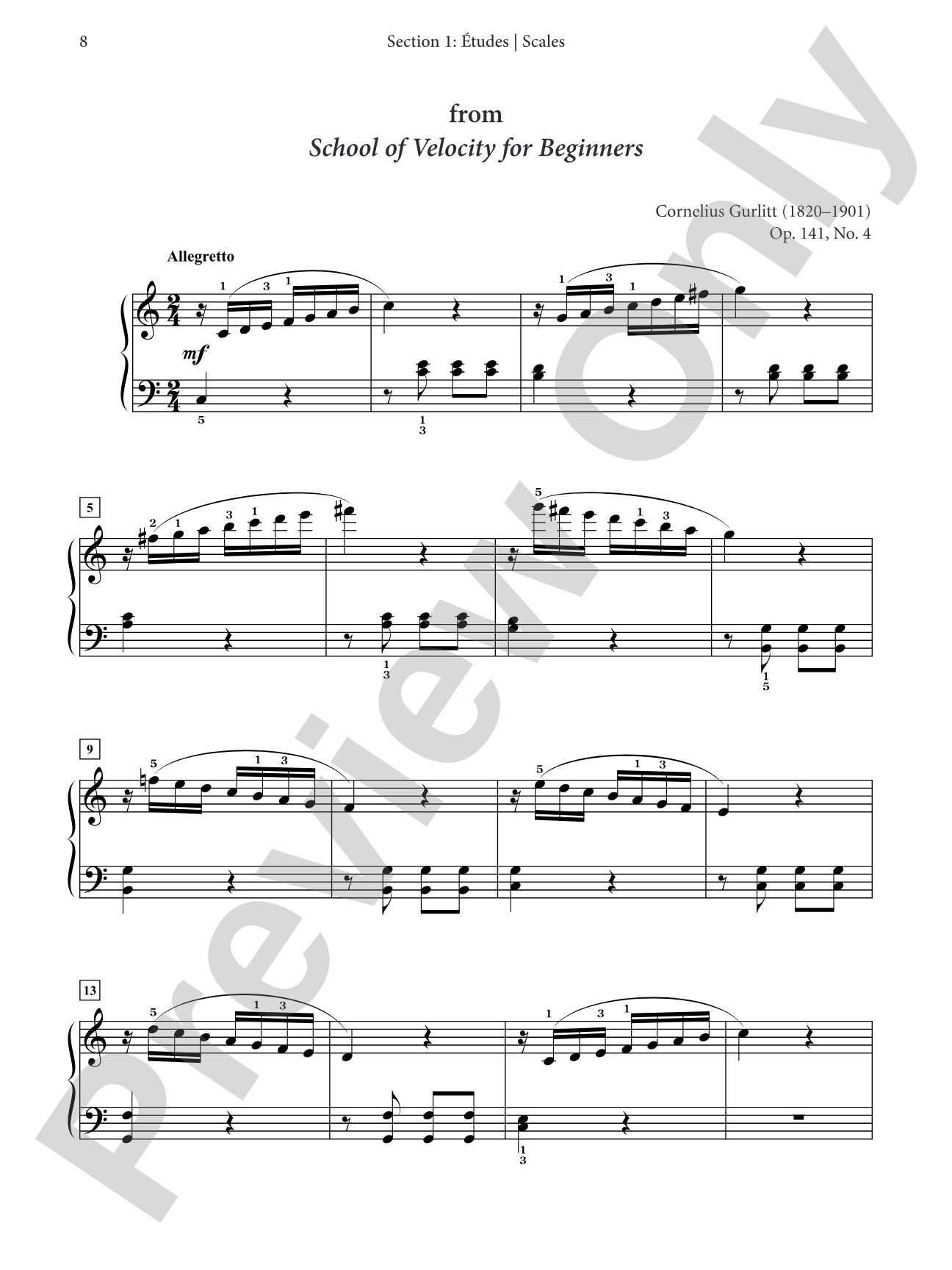 Piano Studies for Technical Development, Volume 1: A Comprehensive Anthology of Études, Exercises, Scales, Arpeggios, and Cadences: Piano