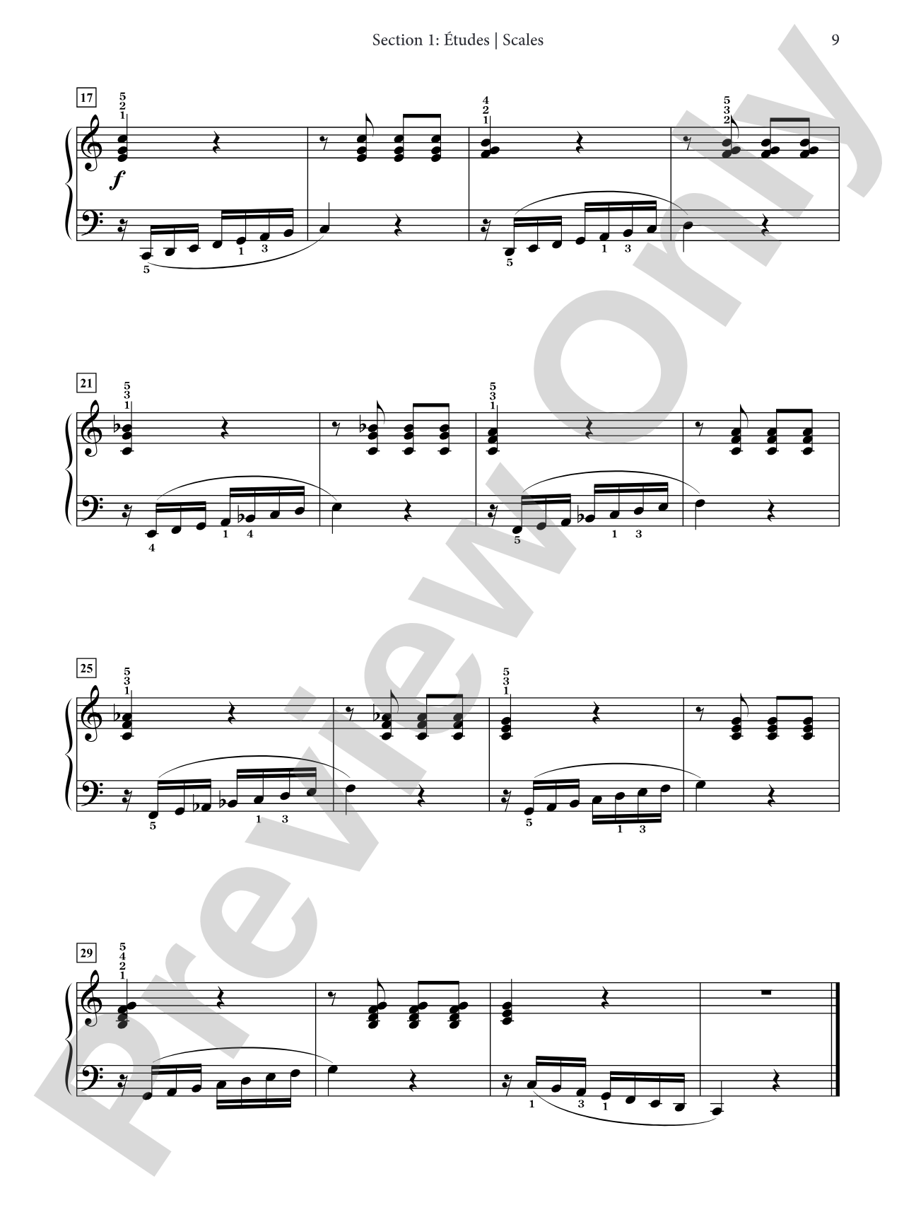 Piano Studies for Technical Development, Volume 1: A Comprehensive Anthology of Études, Exercises, Scales, Arpeggios, and Cadences: Piano