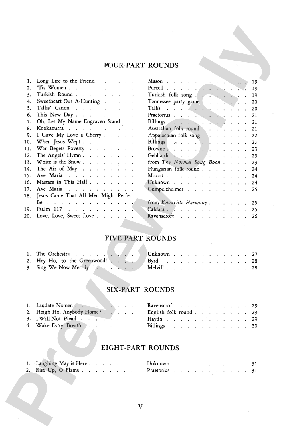 Rounds for Everyone from Everywhere: Unison Choral Book