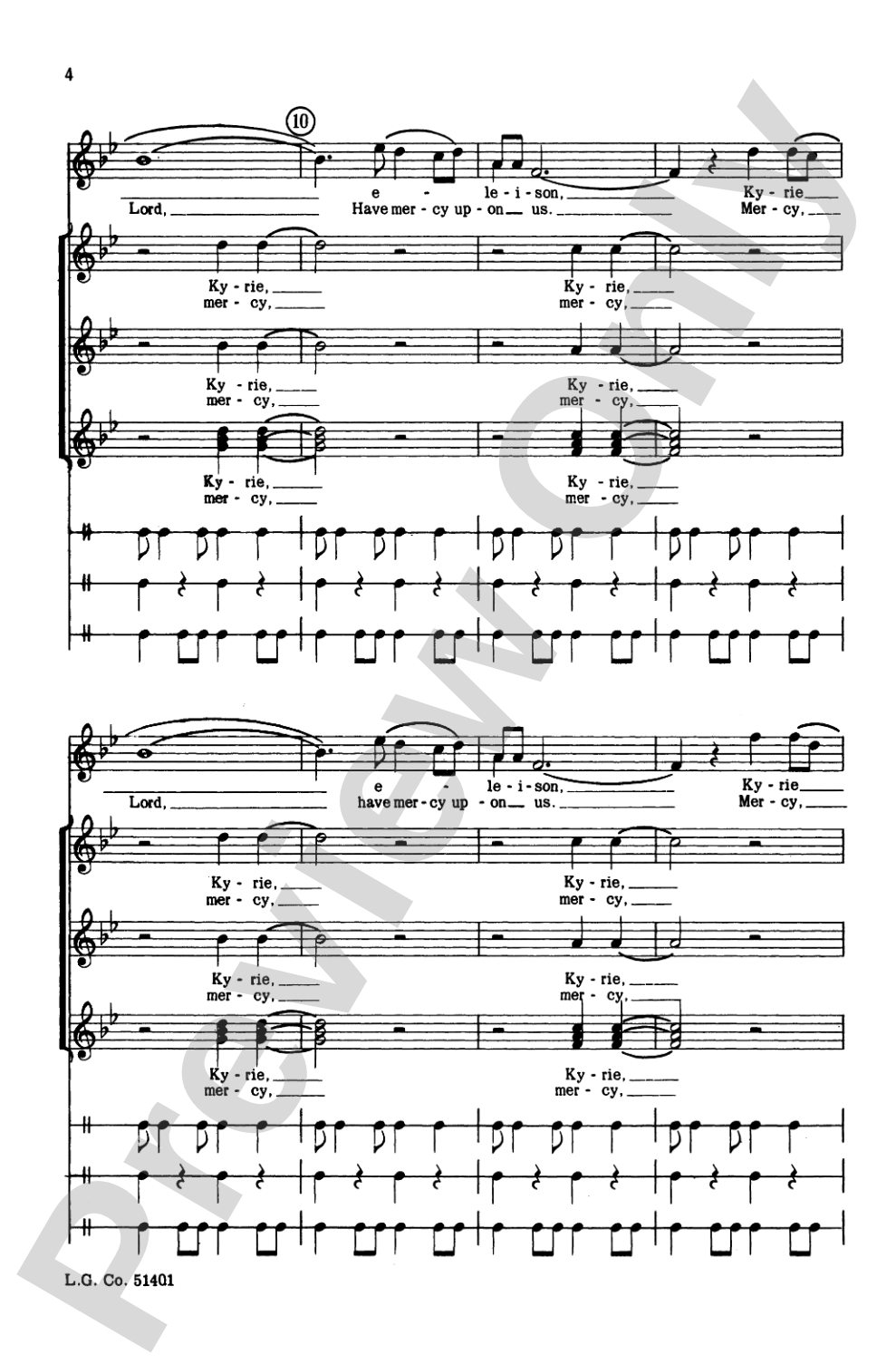 Missa Luba: Choir