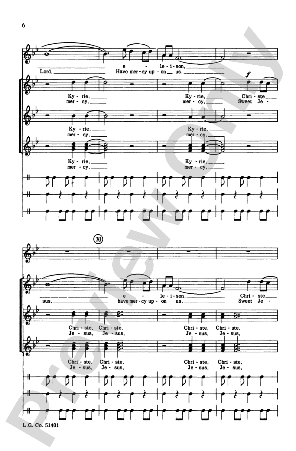 Missa Luba: Choir