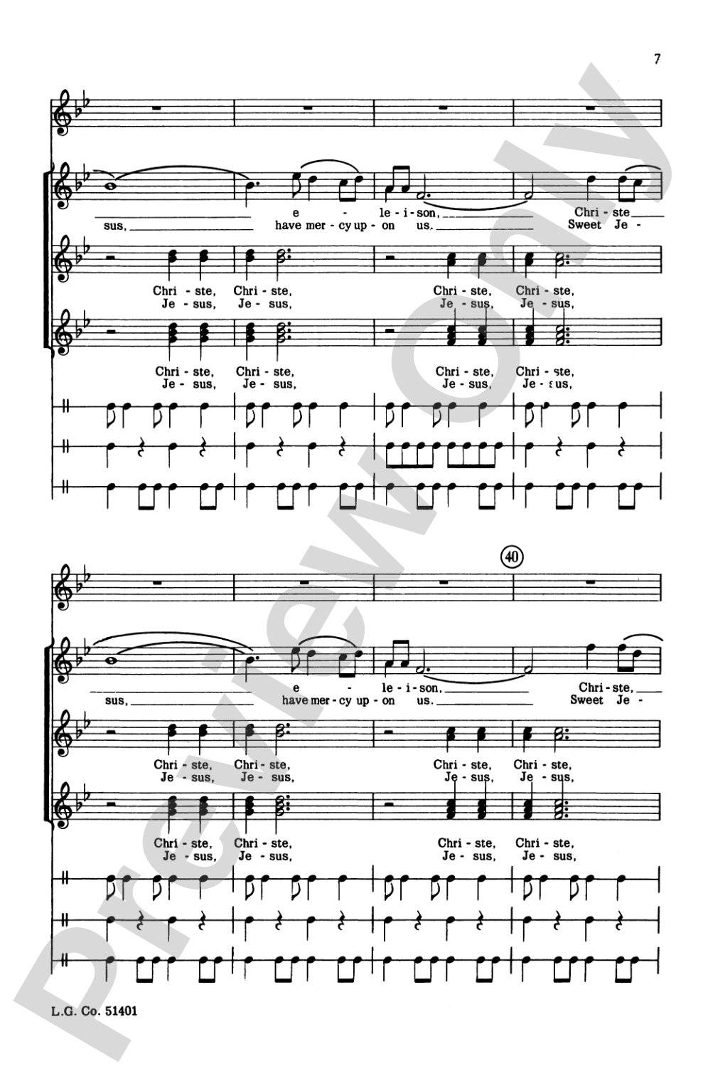 Missa Luba: Choir