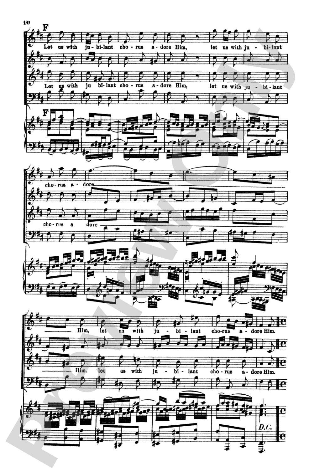 Christmas Oratorio (BWV 248): Choir