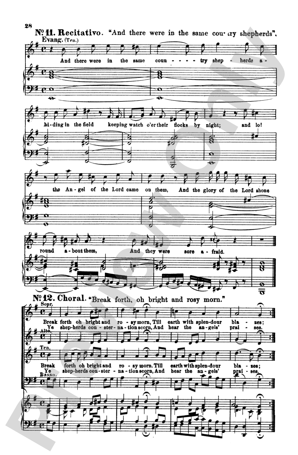 Christmas Oratorio (BWV 248): Choir