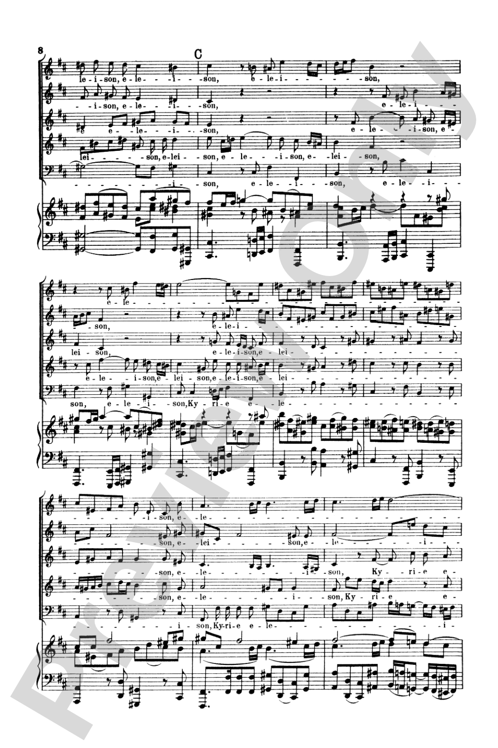 Mass in B Minor (BWV 232): Choir
