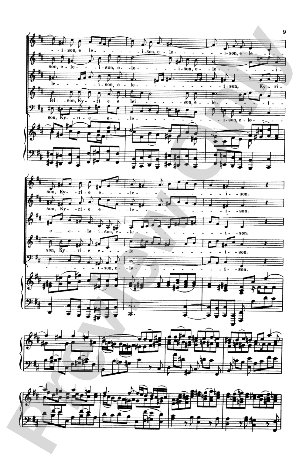 Mass in B Minor (BWV 232): Choir