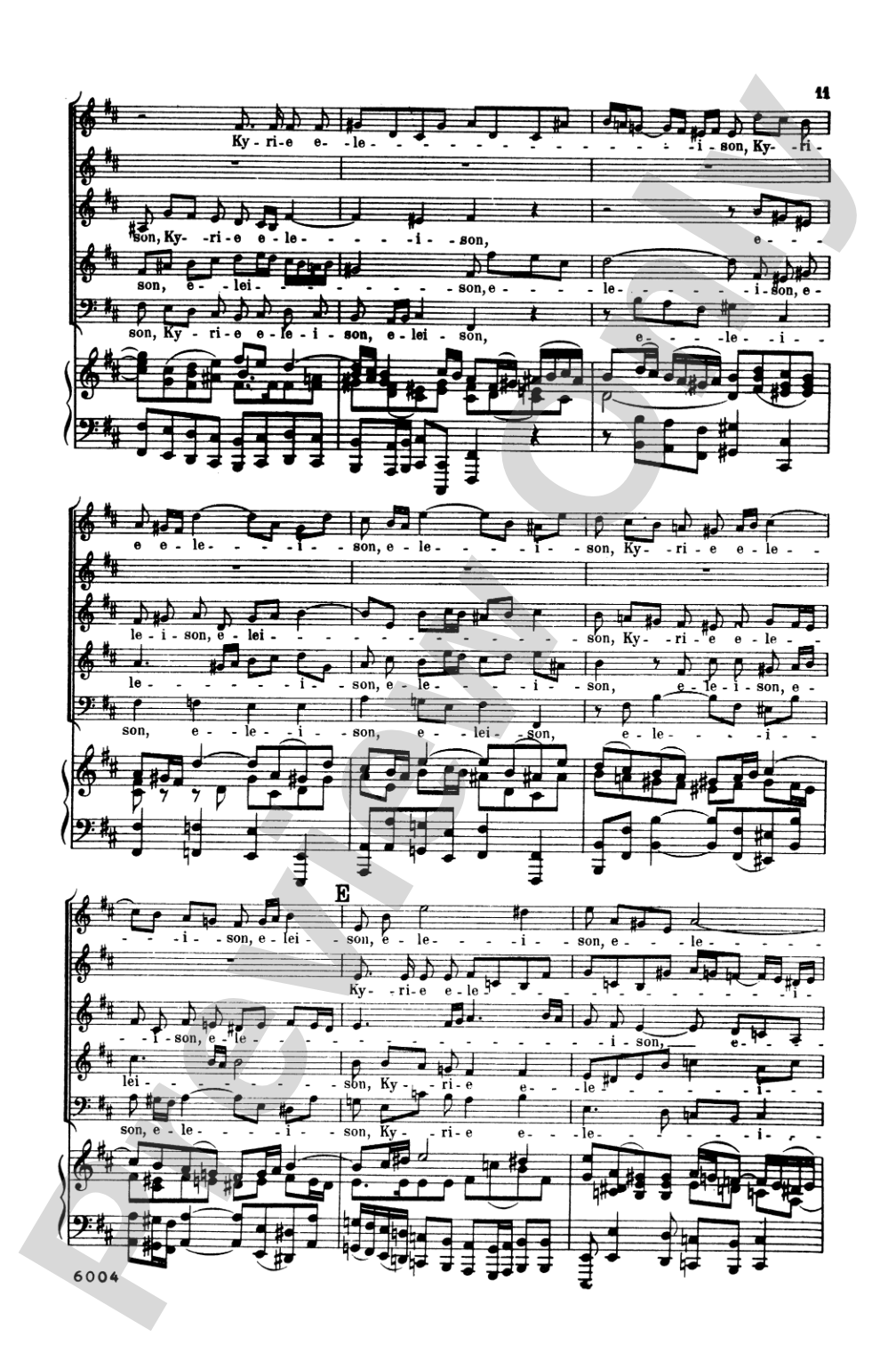 Mass in B Minor (BWV 232): Choir