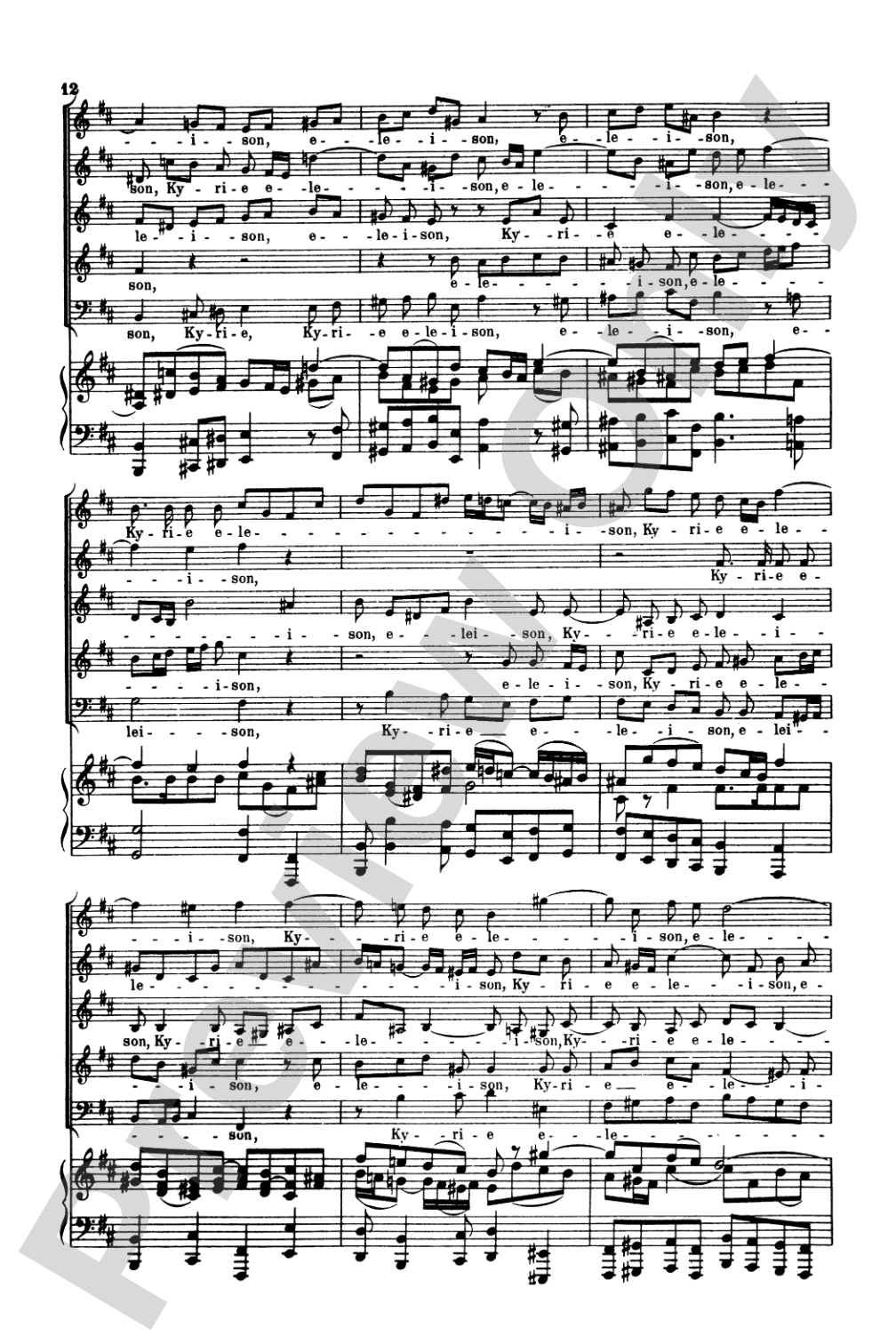 Mass in B Minor (BWV 232): Choir