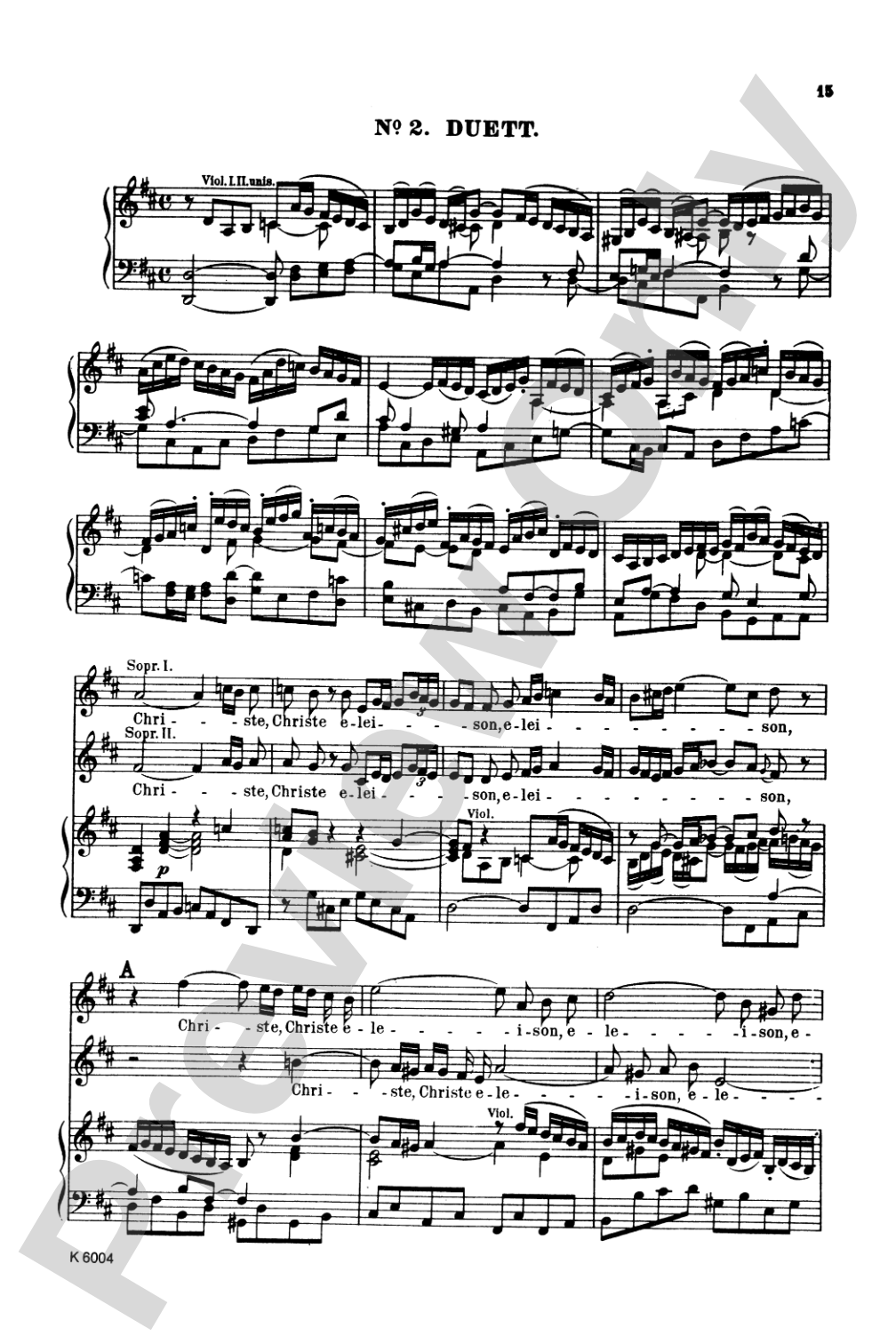 Mass in B Minor (BWV 232): Choir