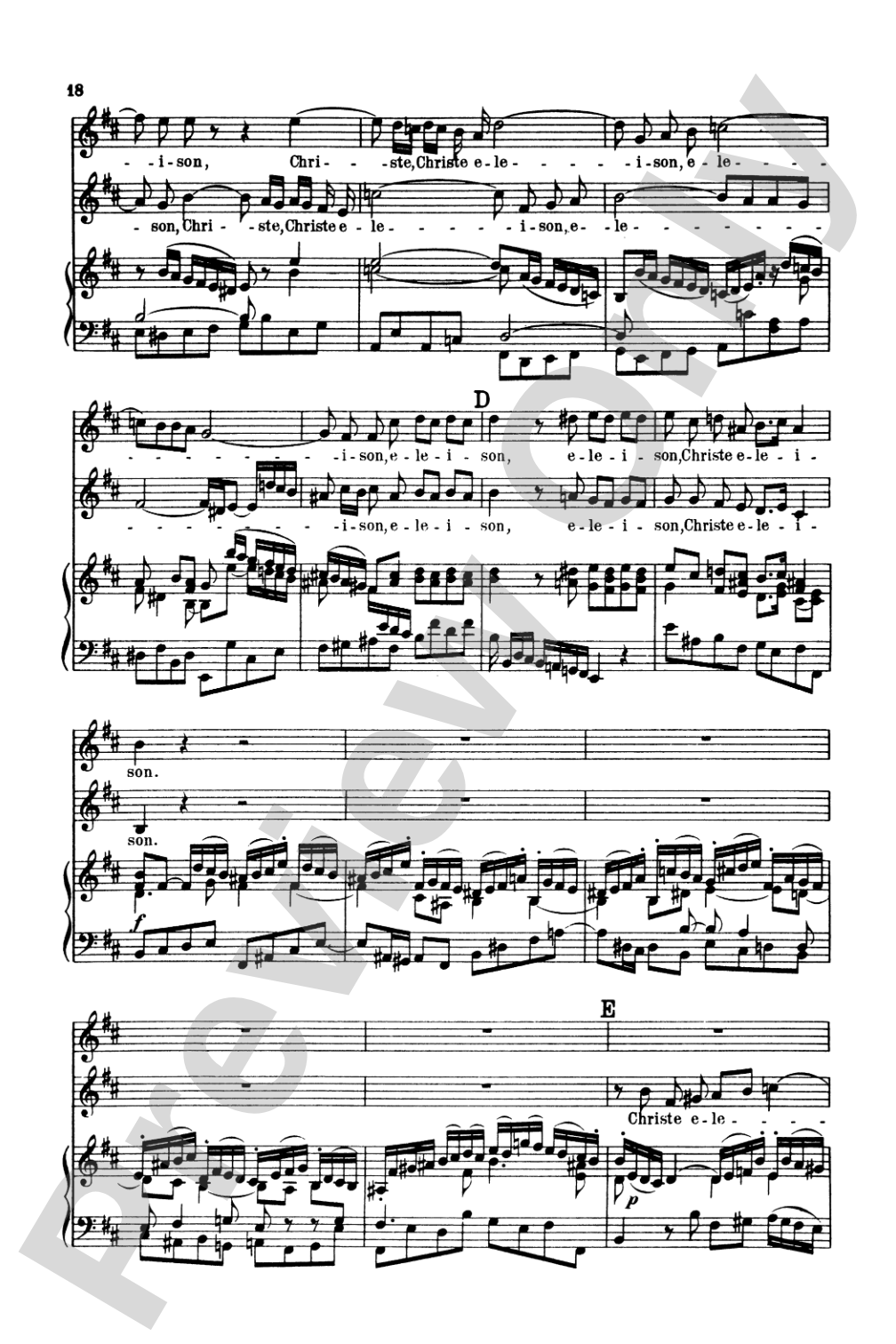 Mass in B Minor (BWV 232): Choir