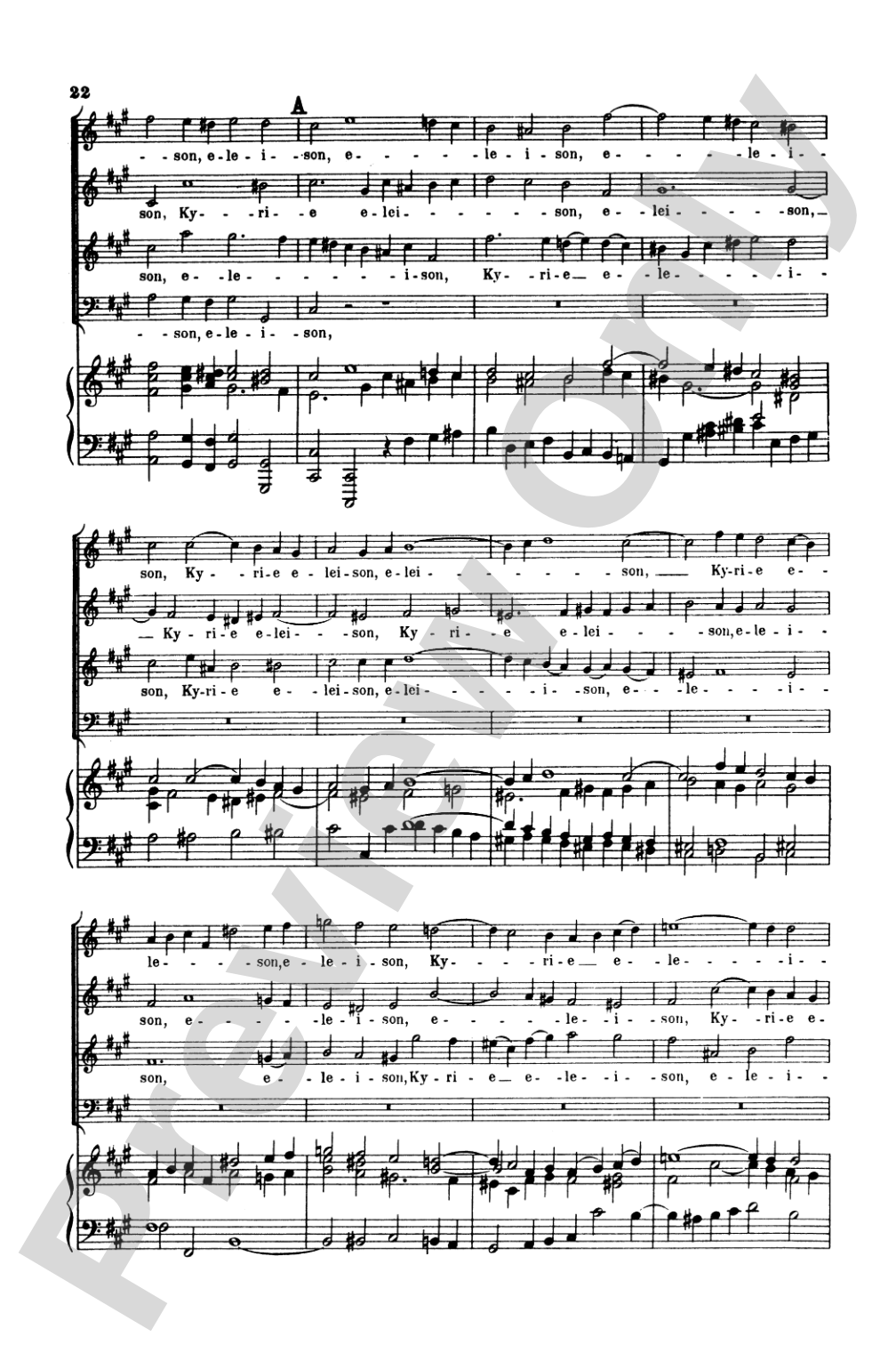 Mass in B Minor (BWV 232): Choir