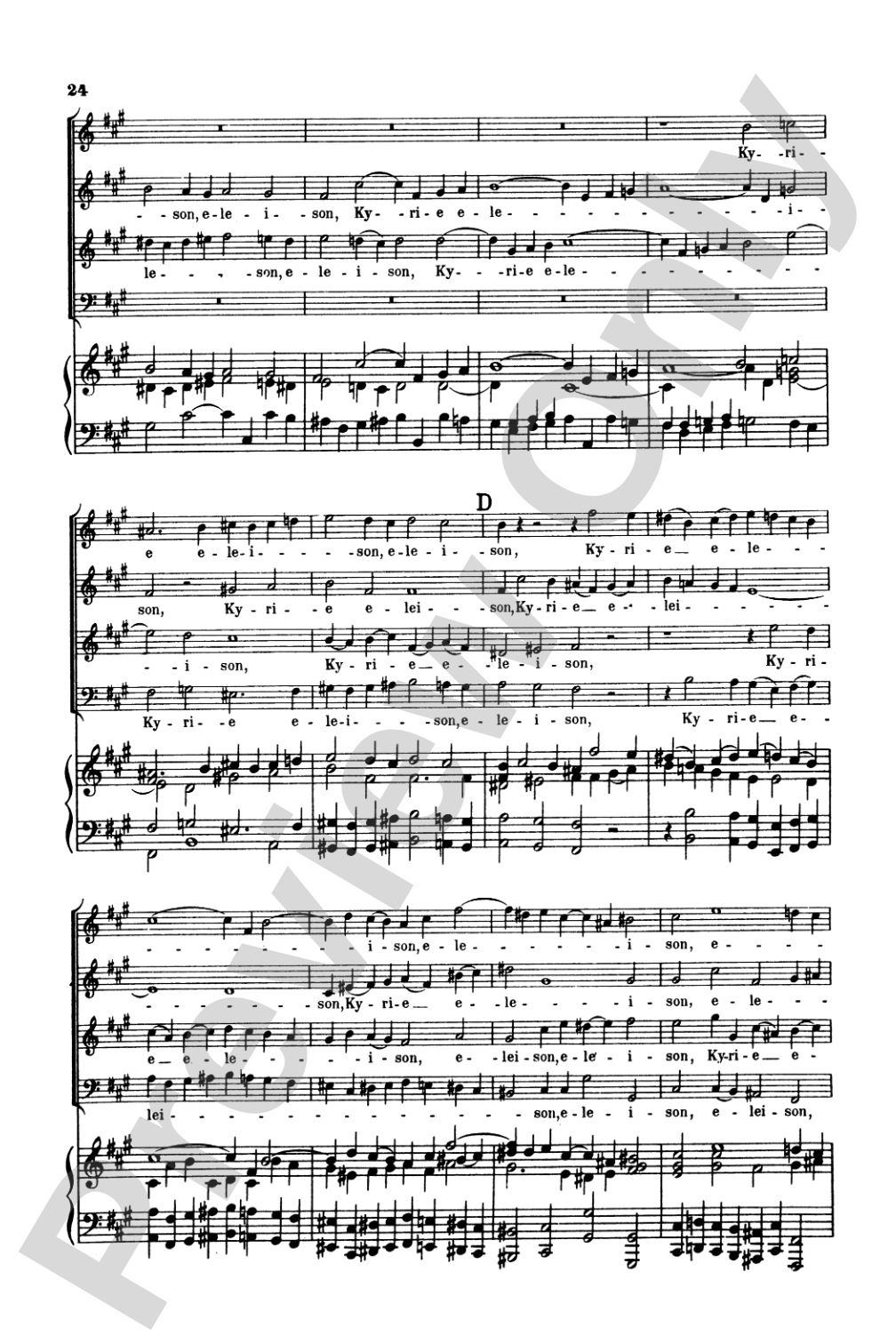 Mass in B Minor (BWV 232): Choir