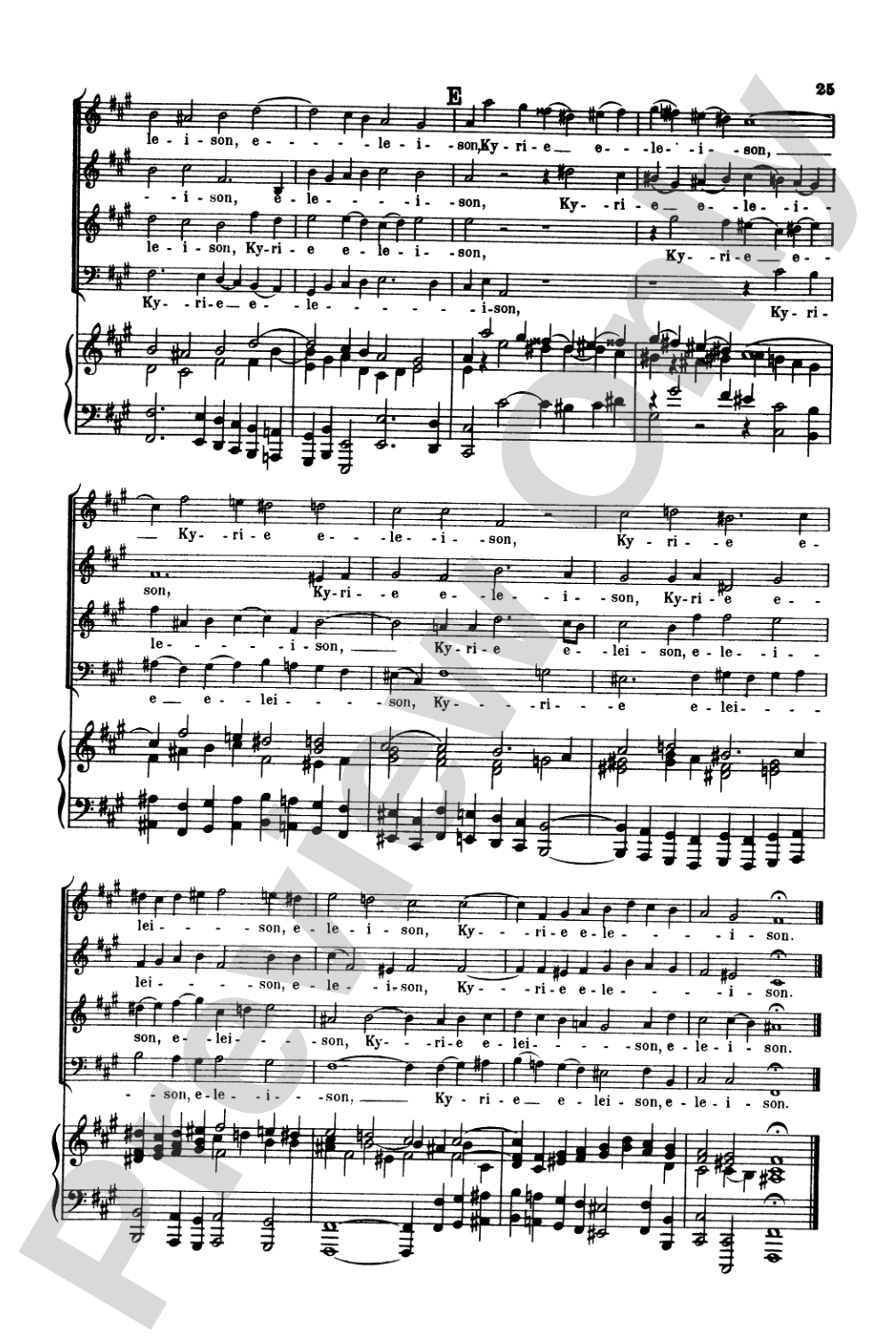 Mass in B Minor (BWV 232): Choir