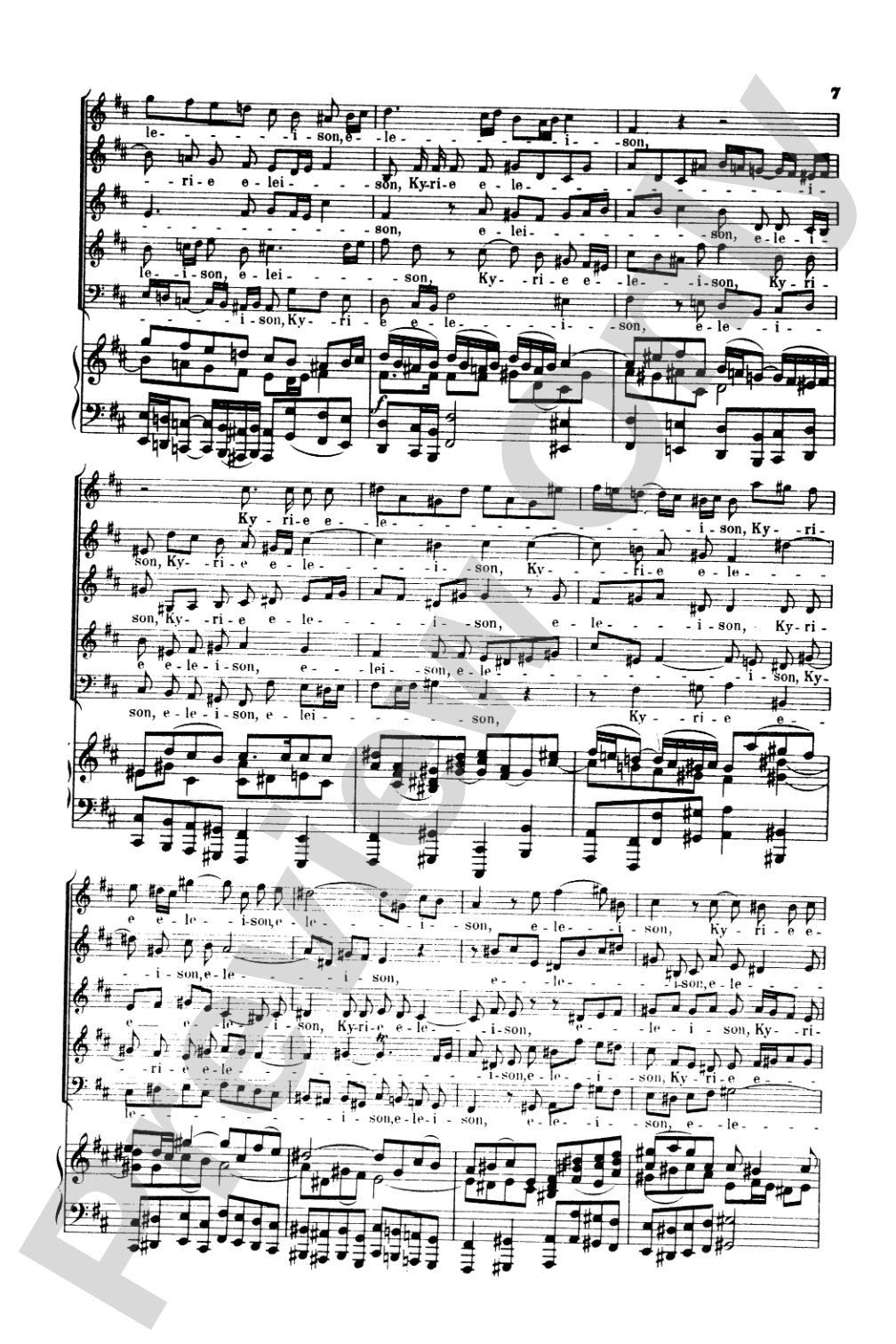 Mass in B Minor (BWV 232): Choir