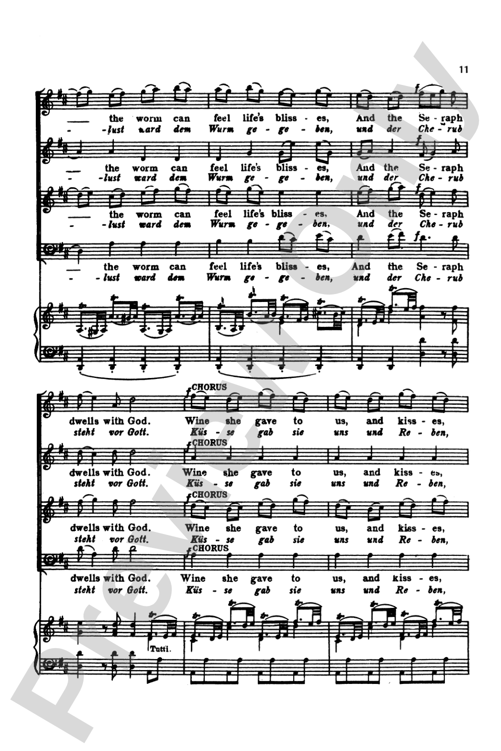 Symphony No. 9 (The Choral Symphony - Last Movement, Opus 125): Choir