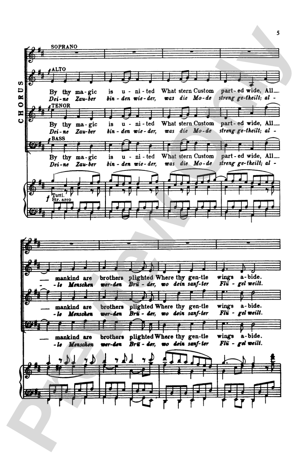 Symphony No. 9 (The Choral Symphony - Last Movement, Opus 125): Choir