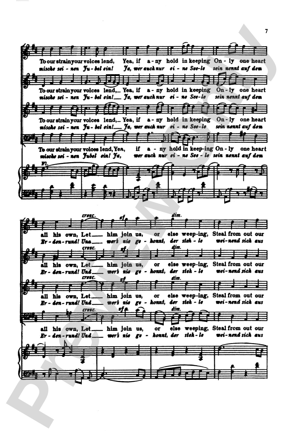 Symphony No. 9 (The Choral Symphony - Last Movement, Opus 125): Choir