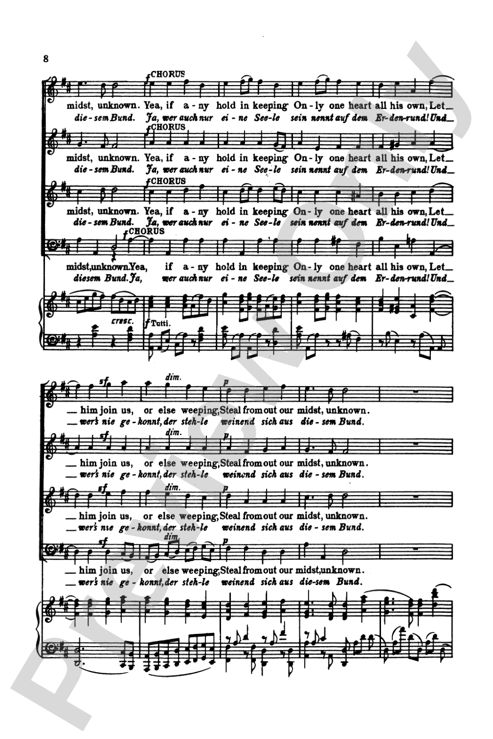 Symphony No. 9 (The Choral Symphony - Last Movement, Opus 125): Choir