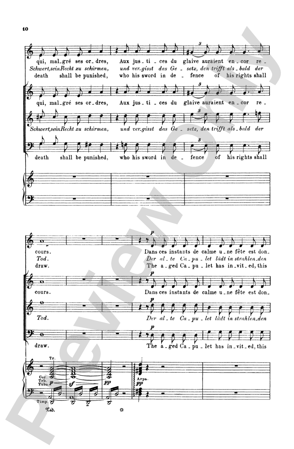 Romeo & Juliet: Choir