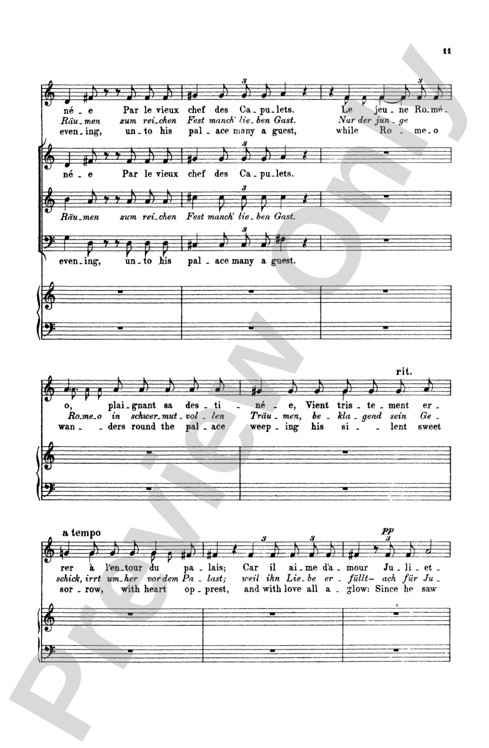 Romeo & Juliet: Choir