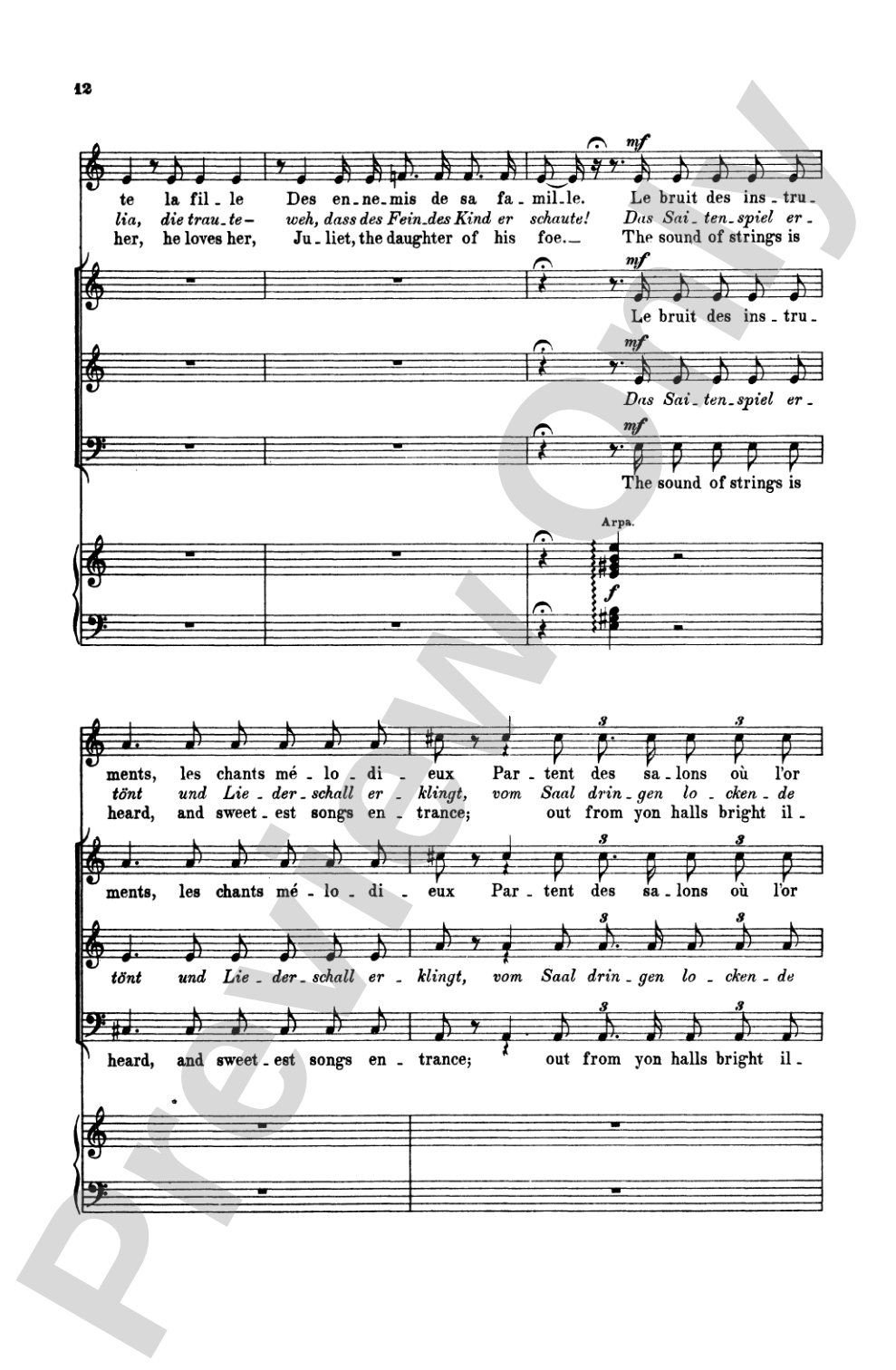 Romeo & Juliet: Choir