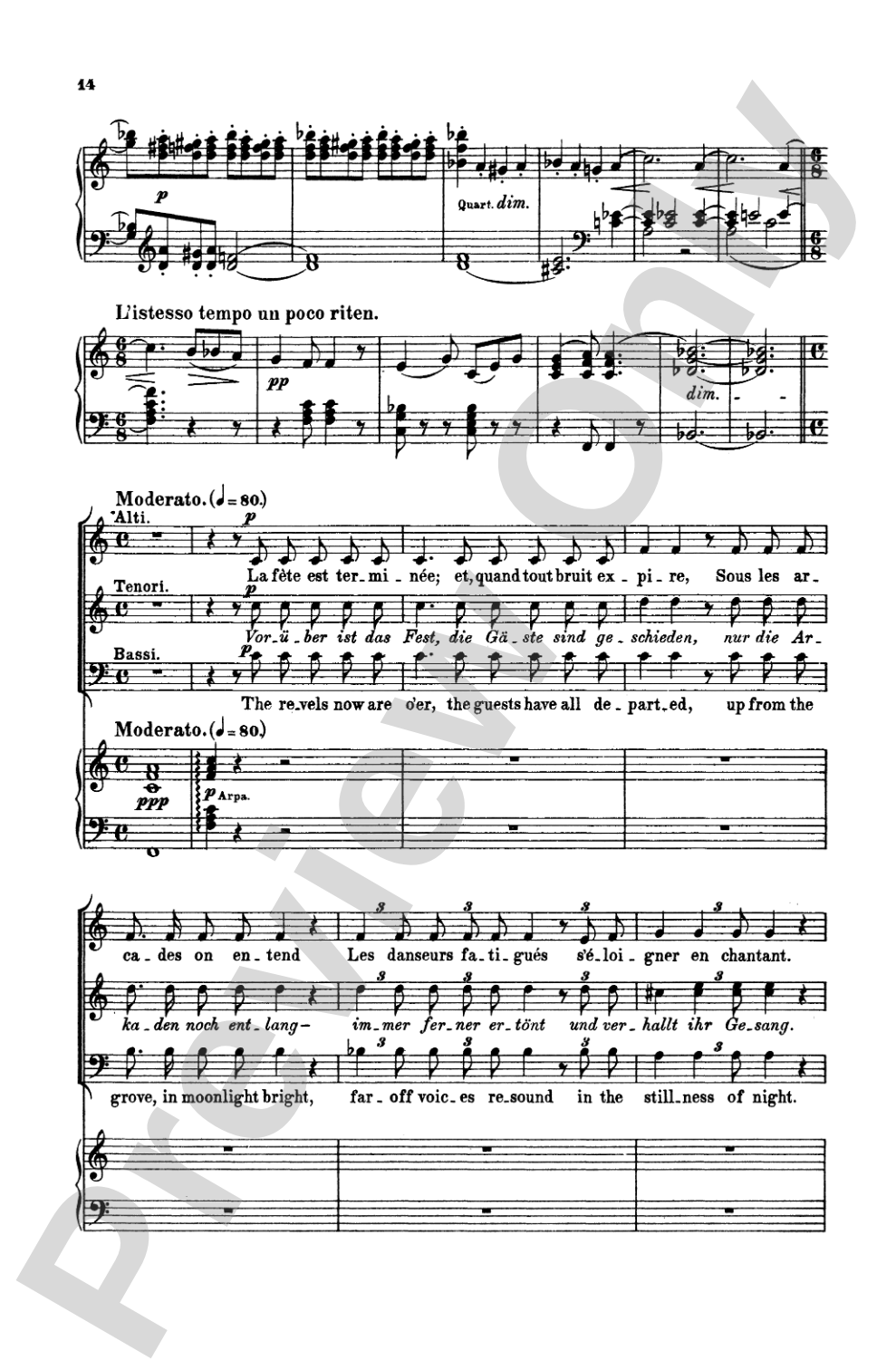 Romeo & Juliet: Choir