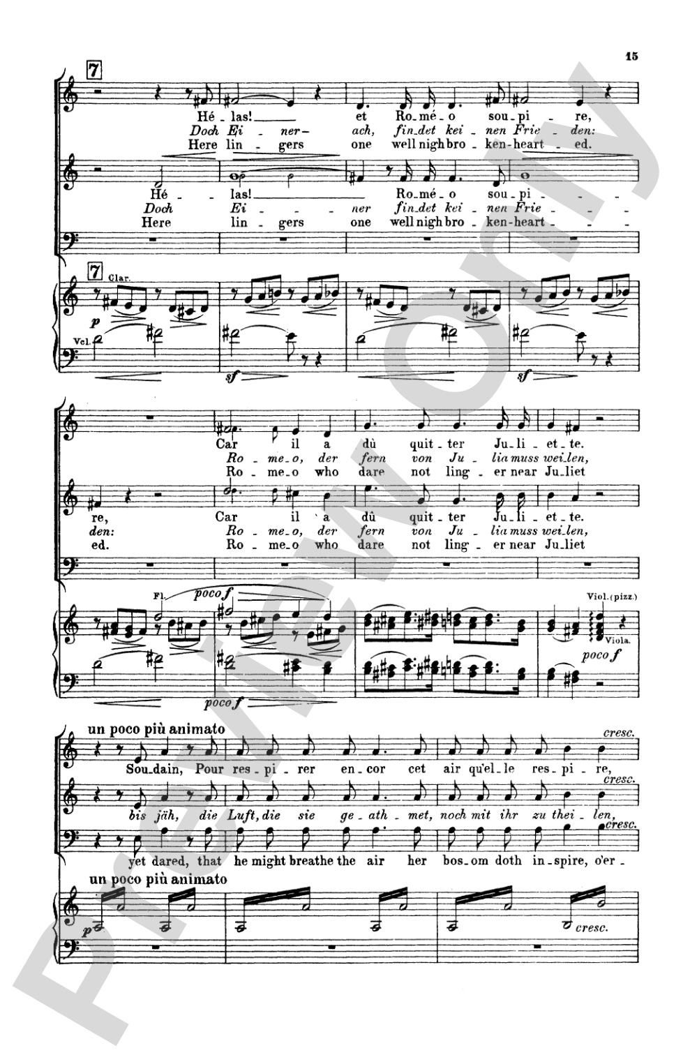 Romeo & Juliet: Choir