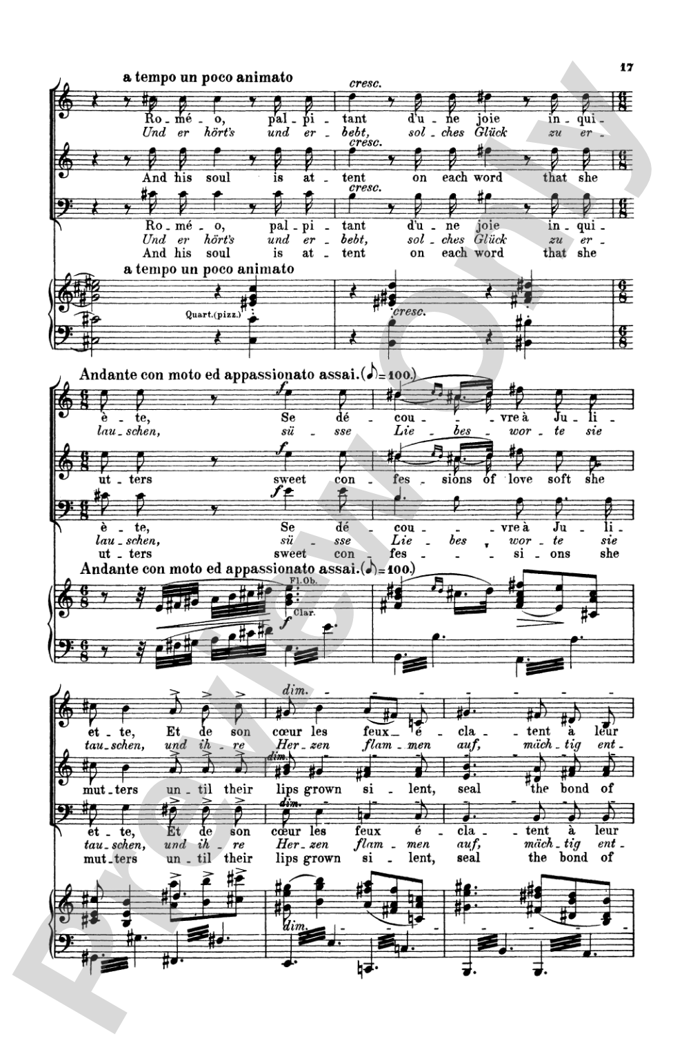 Romeo & Juliet: Choir