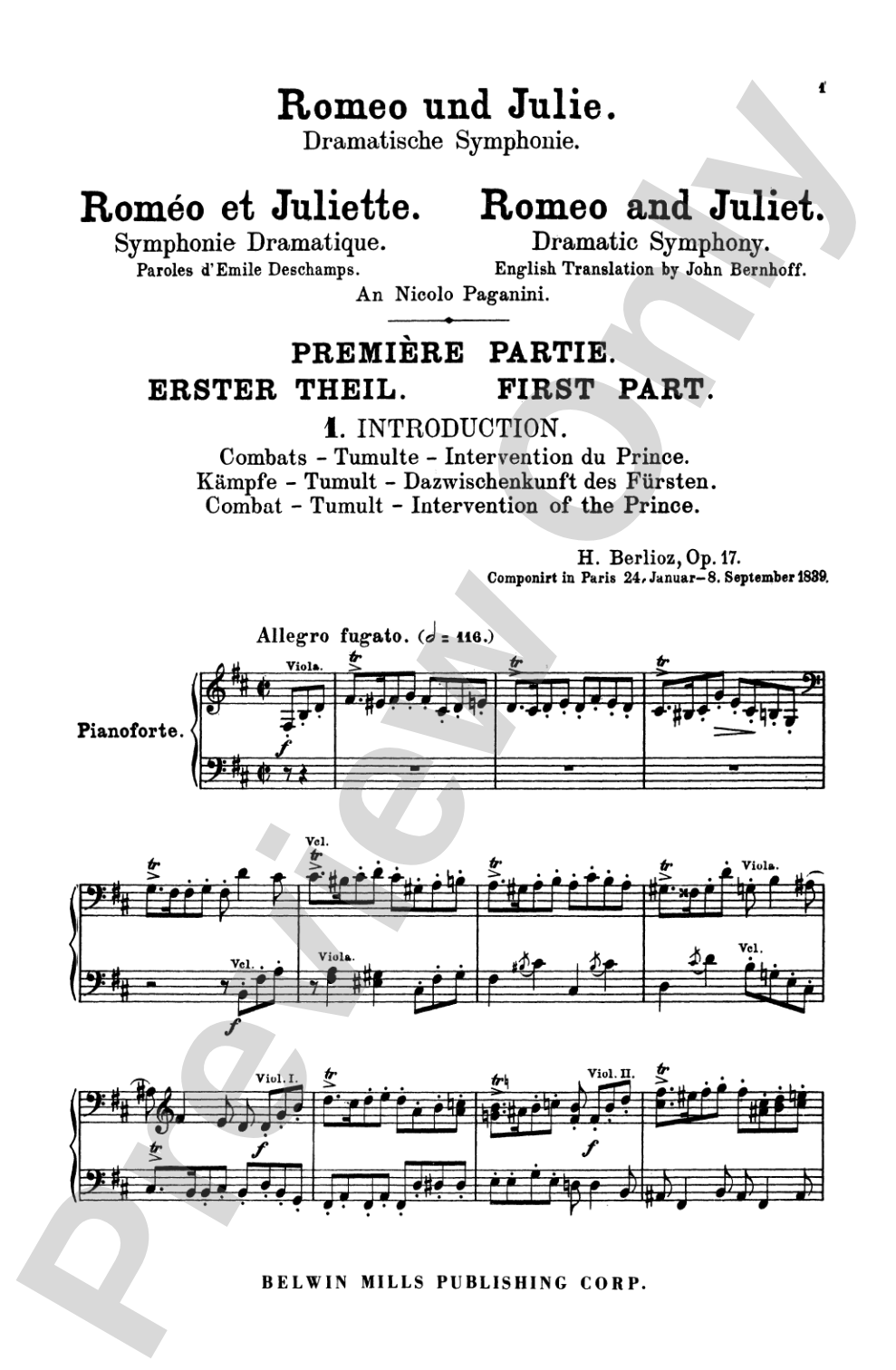 Romeo & Juliet: Choir