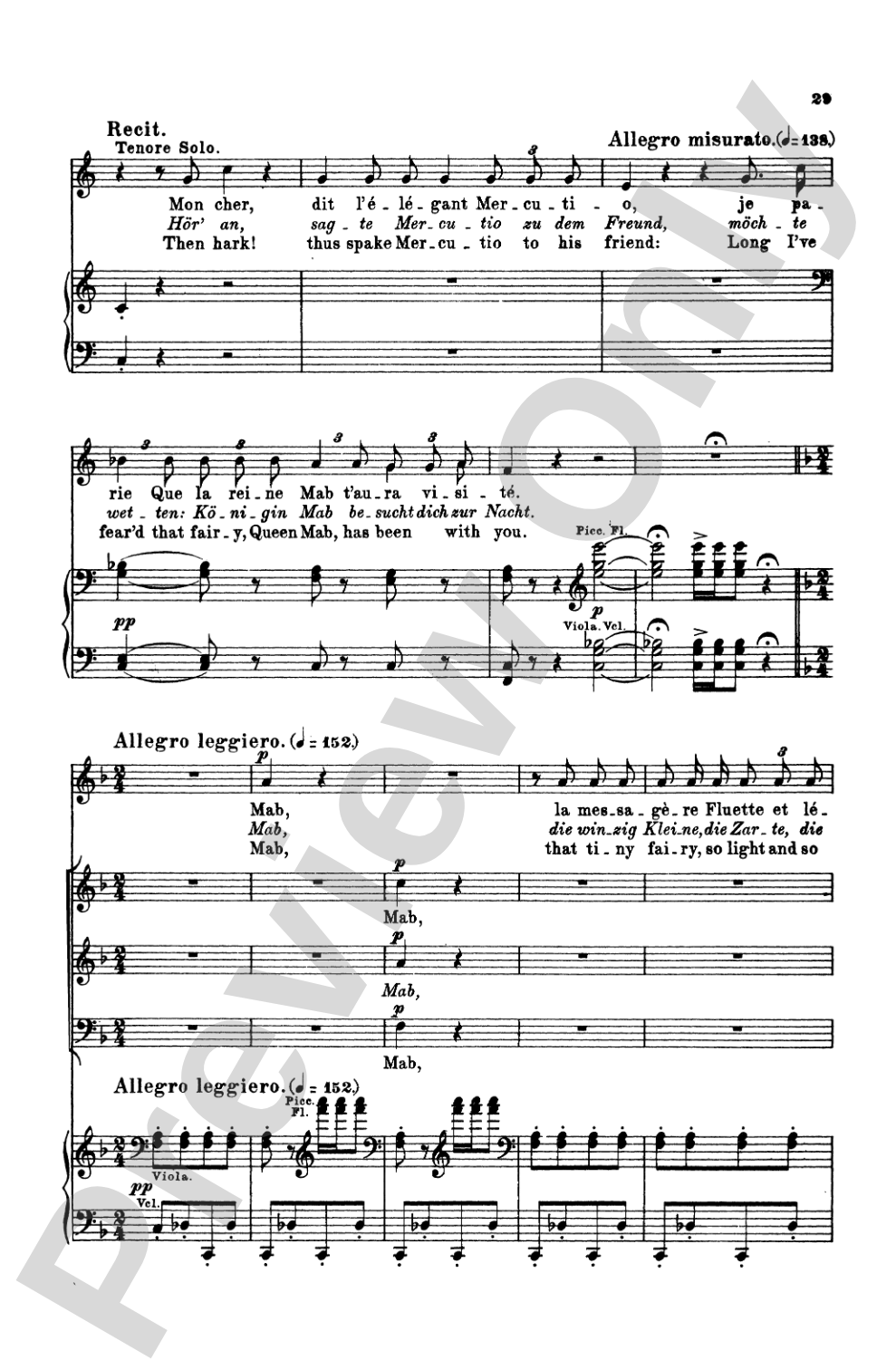 Romeo & Juliet: Choir