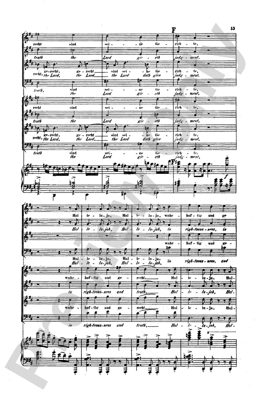 Triumphal Hymn (Triumphlied), Opus 55: Choir