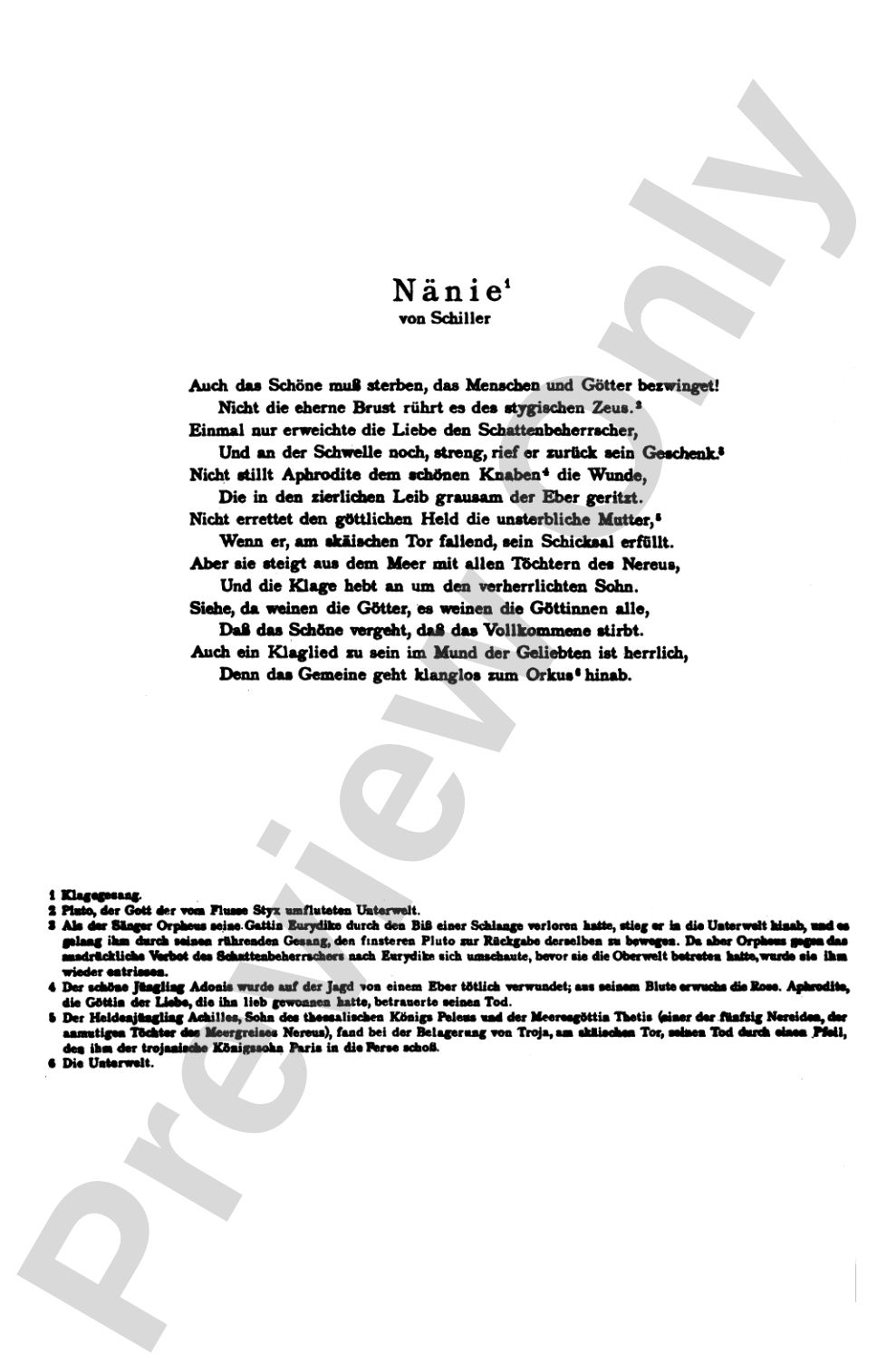 Nanie-Nenia: Choir